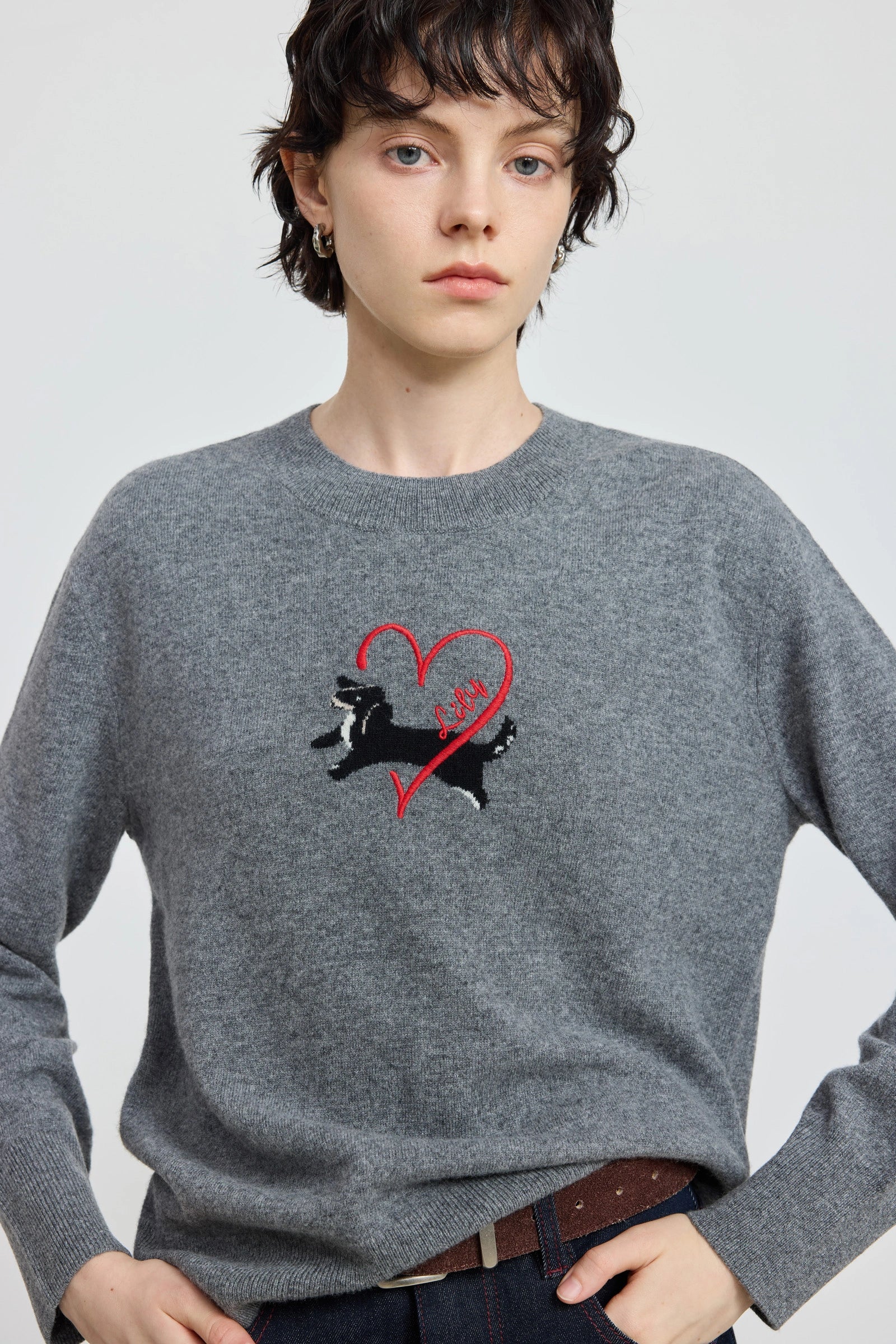100% Wool Intarsia Sweater - Image 4