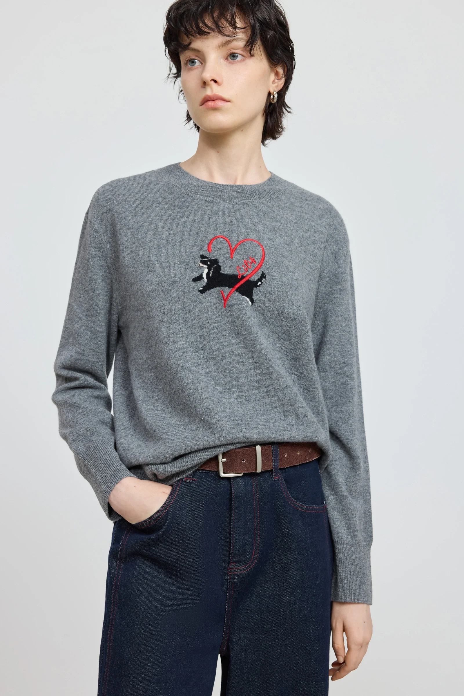 100% Wool Intarsia Sweater - Image 5
