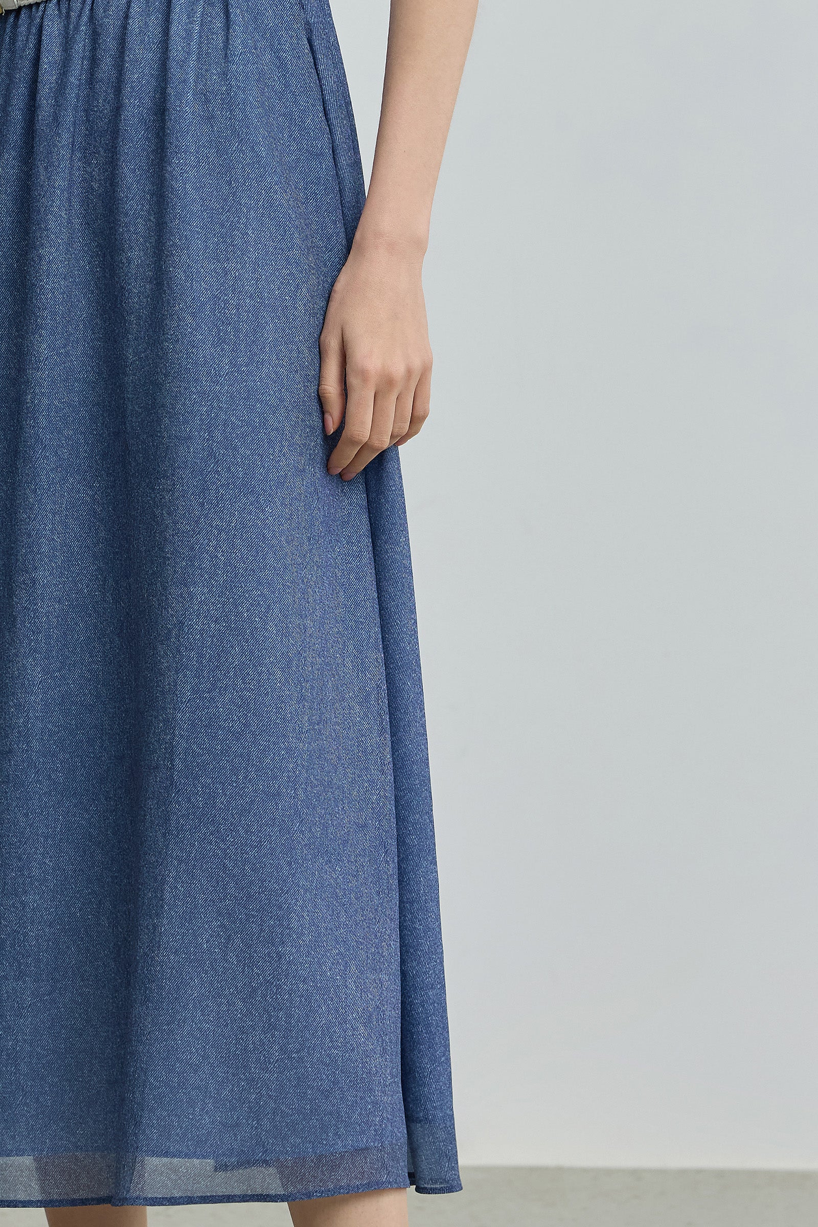 [ART] LILY Cowl Neck Sleeveless Dress - Image 7