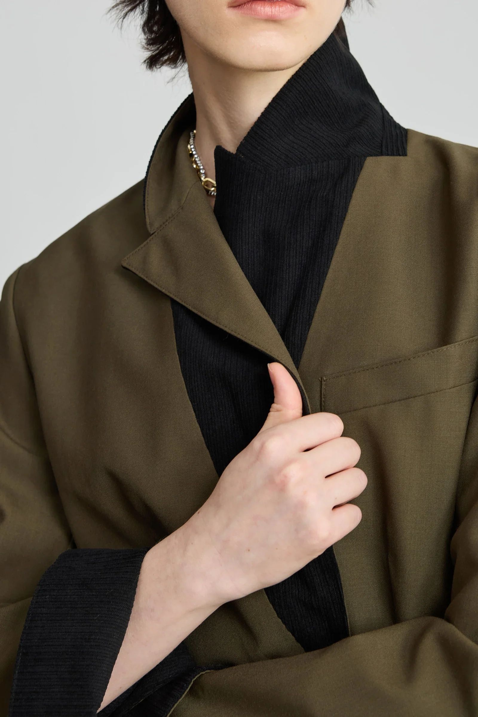 LILY Reversible Wool-Blend Blazer - Image 10