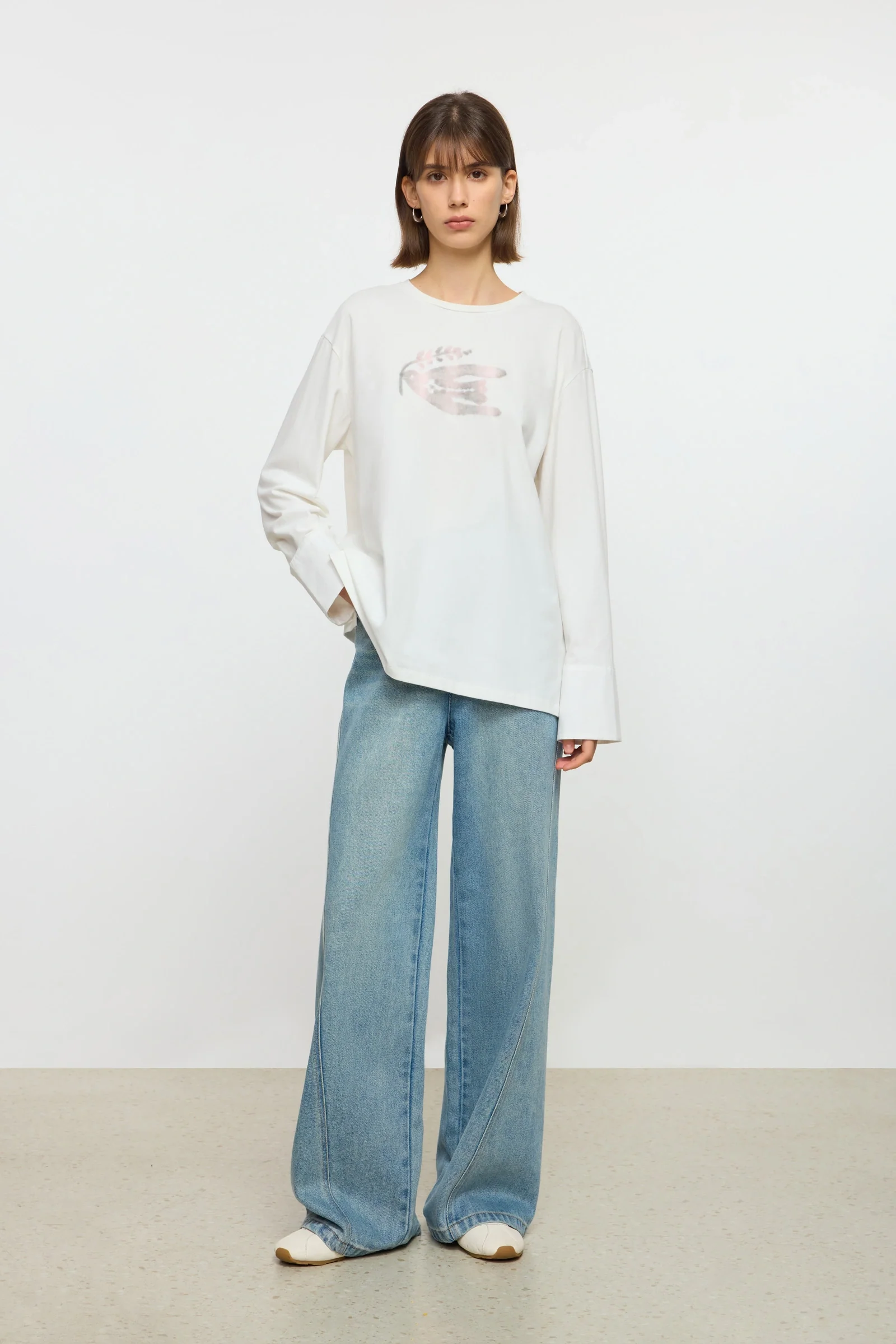 Brushed Gradient Knit Top - Image 10