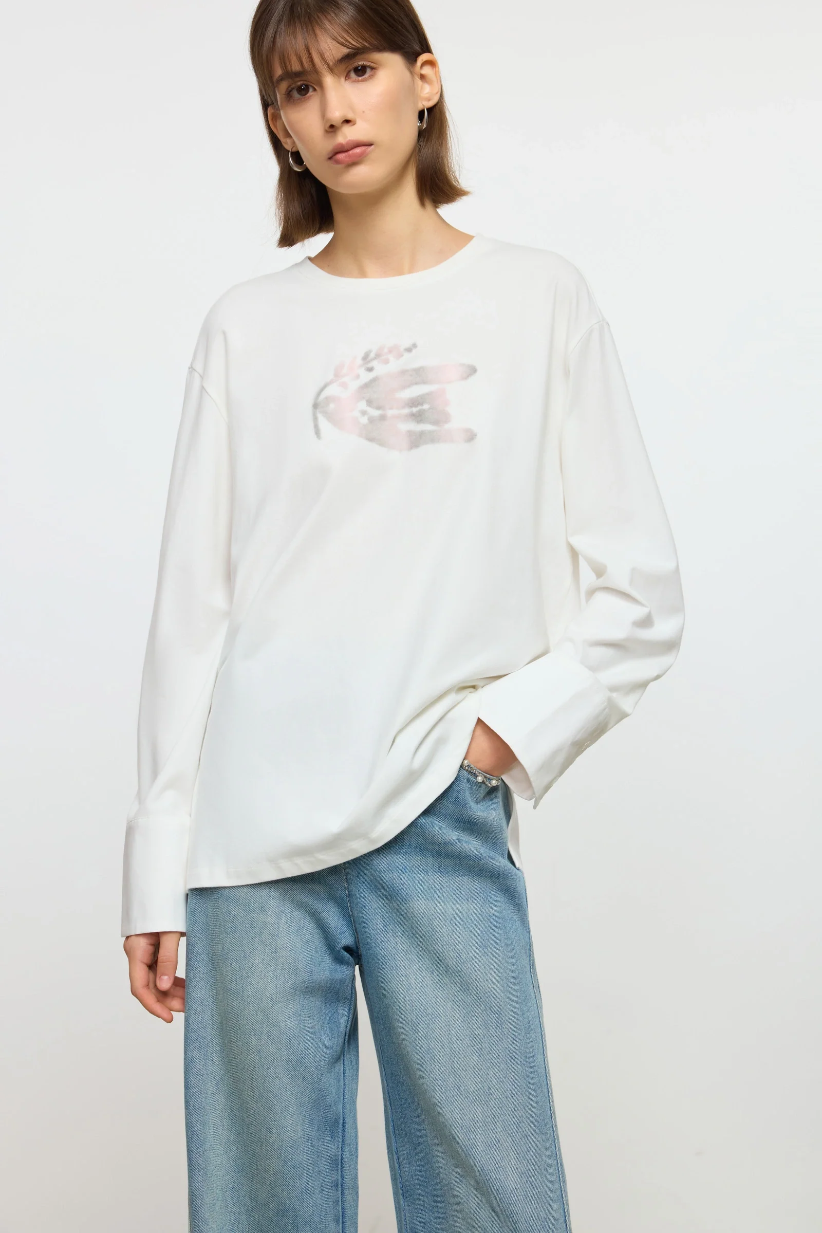 Brushed Gradient Knit Top - Image 14