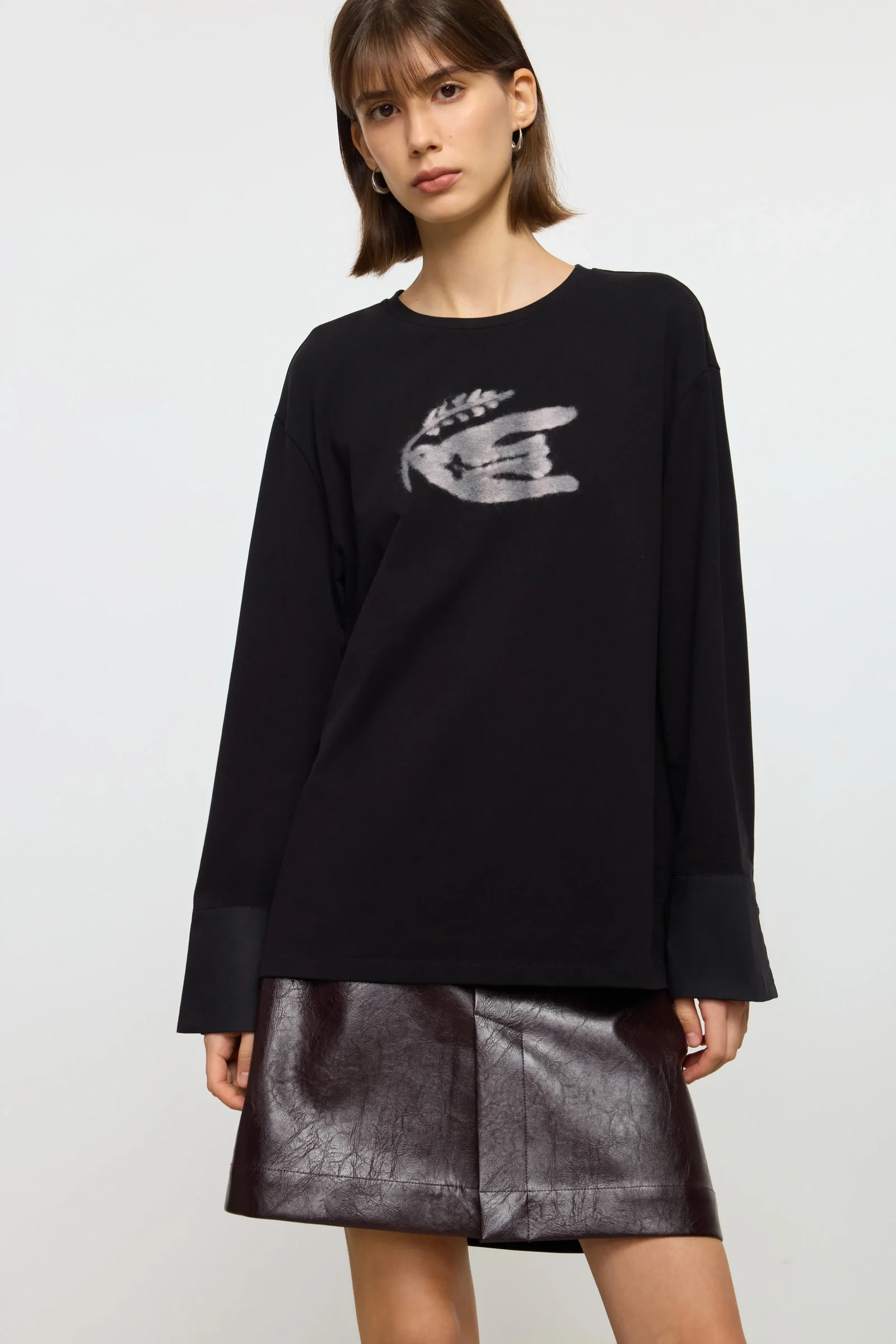 Brushed Gradient Knit Top - Image 5