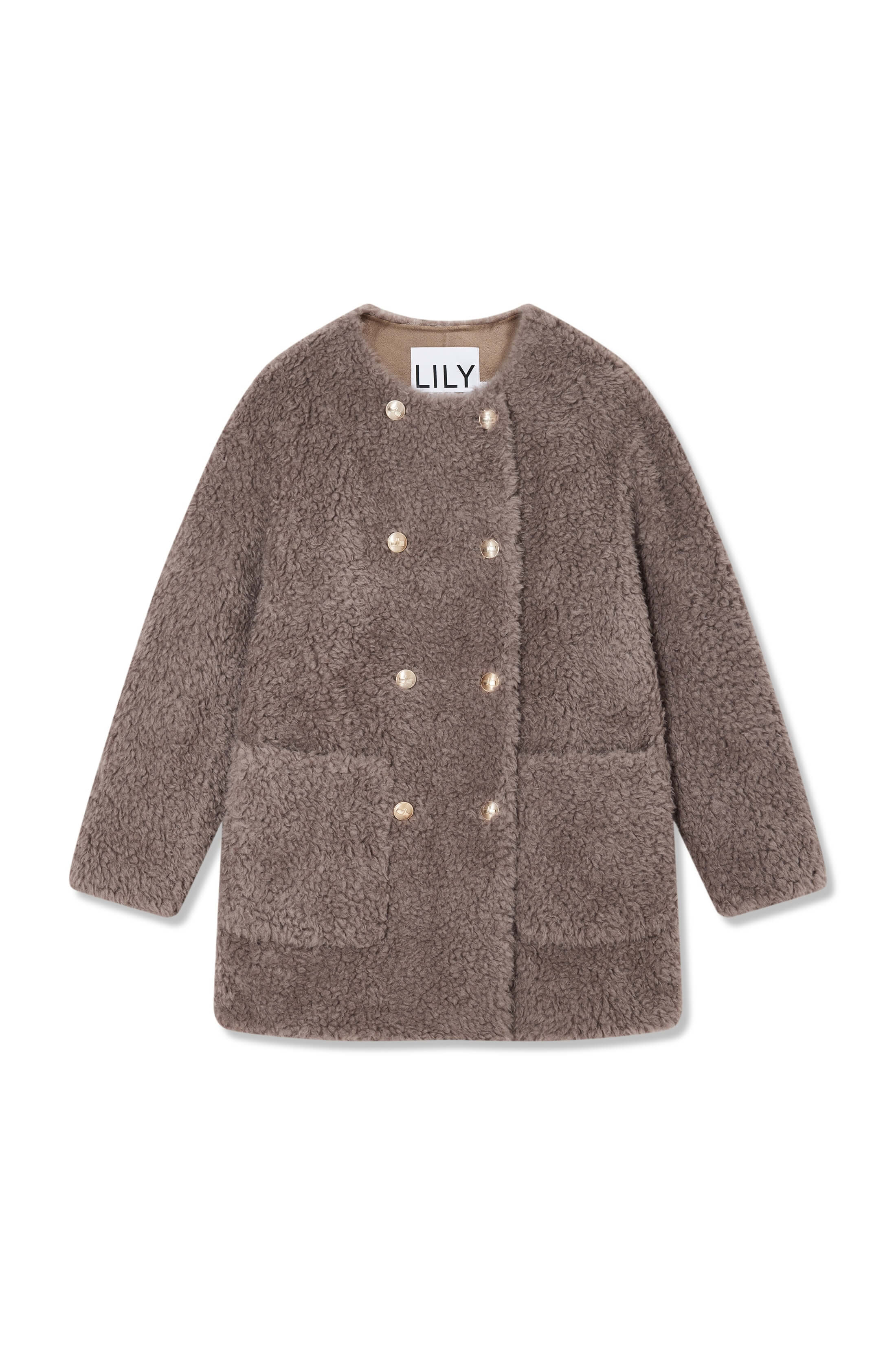 Cloud-Patterned Long Urban-Style Coat - Image 7