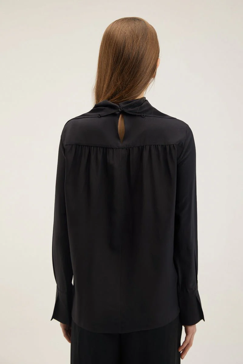 Crepe De Chine Blouse - Image 3