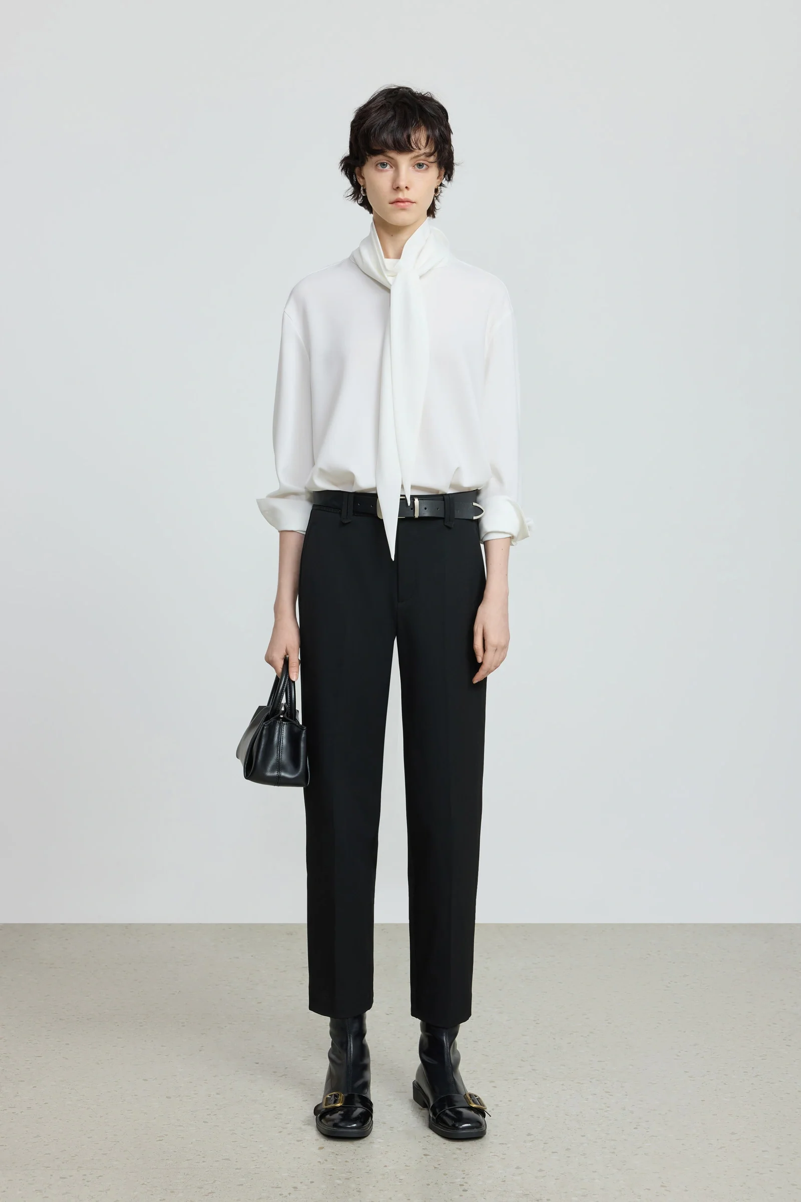 Fleece-Lined Tapered Pants - Image 3