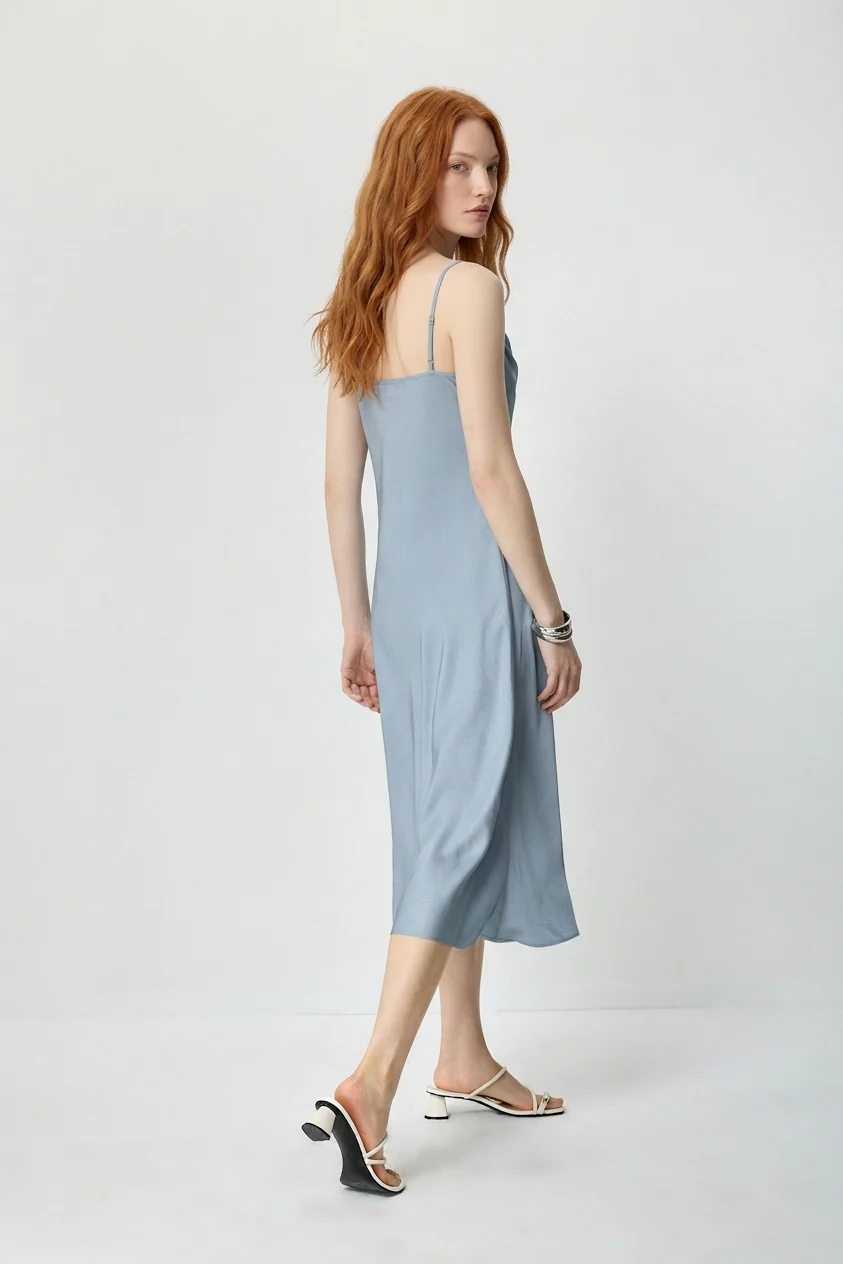 Lace Trim Slip Dress - Image 2