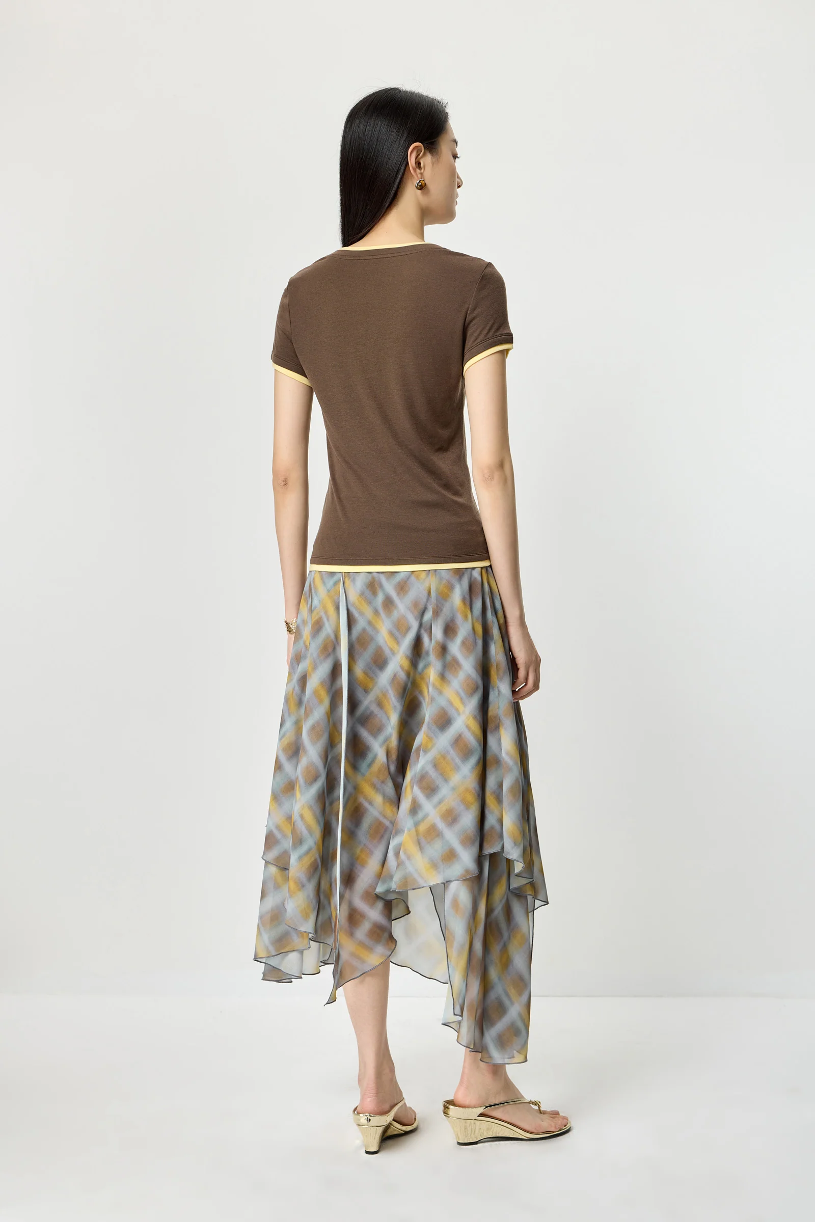 Layered Knit Tee - Image 3