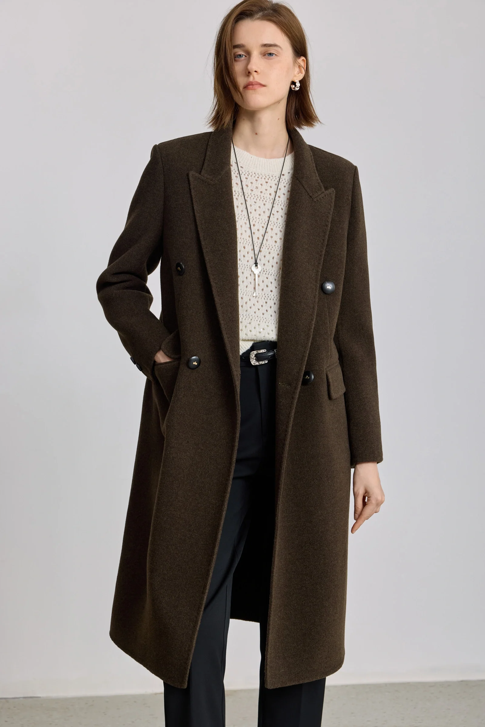LILY 100% Australian Merino Wool Coat - Image 5