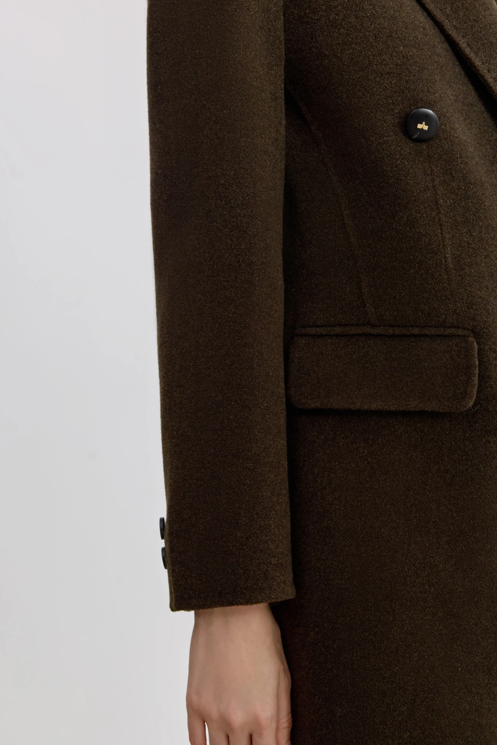 LILY 100% Australian Merino Wool Coat - Image 8