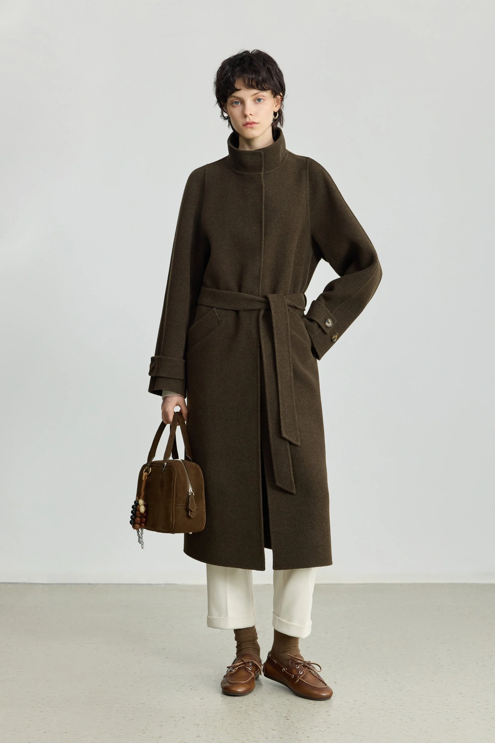 LILY 100% Merino Wool Lightweight Coat - Image 2