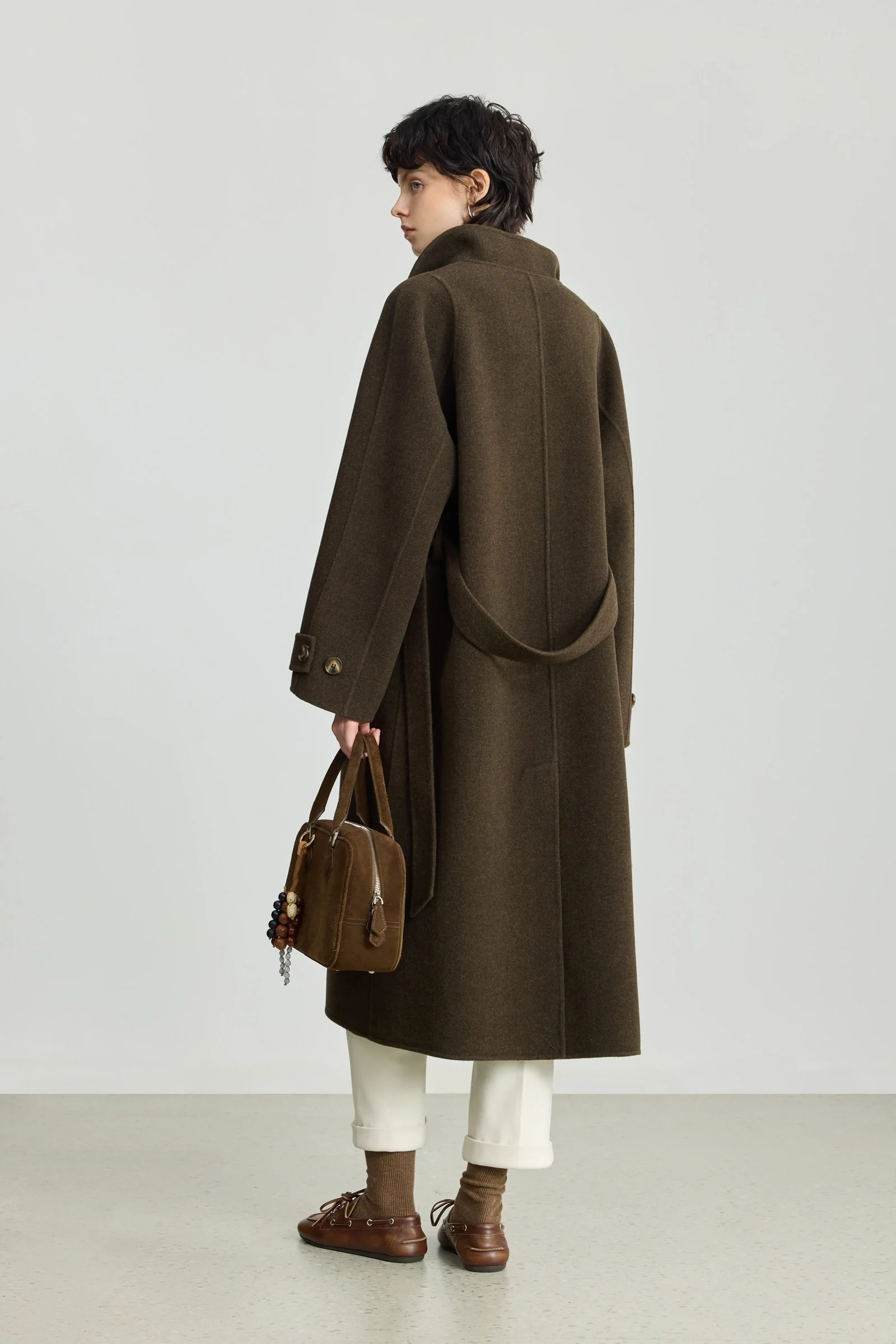 LILY 100% Merino Wool Lightweight Coat - Image 4