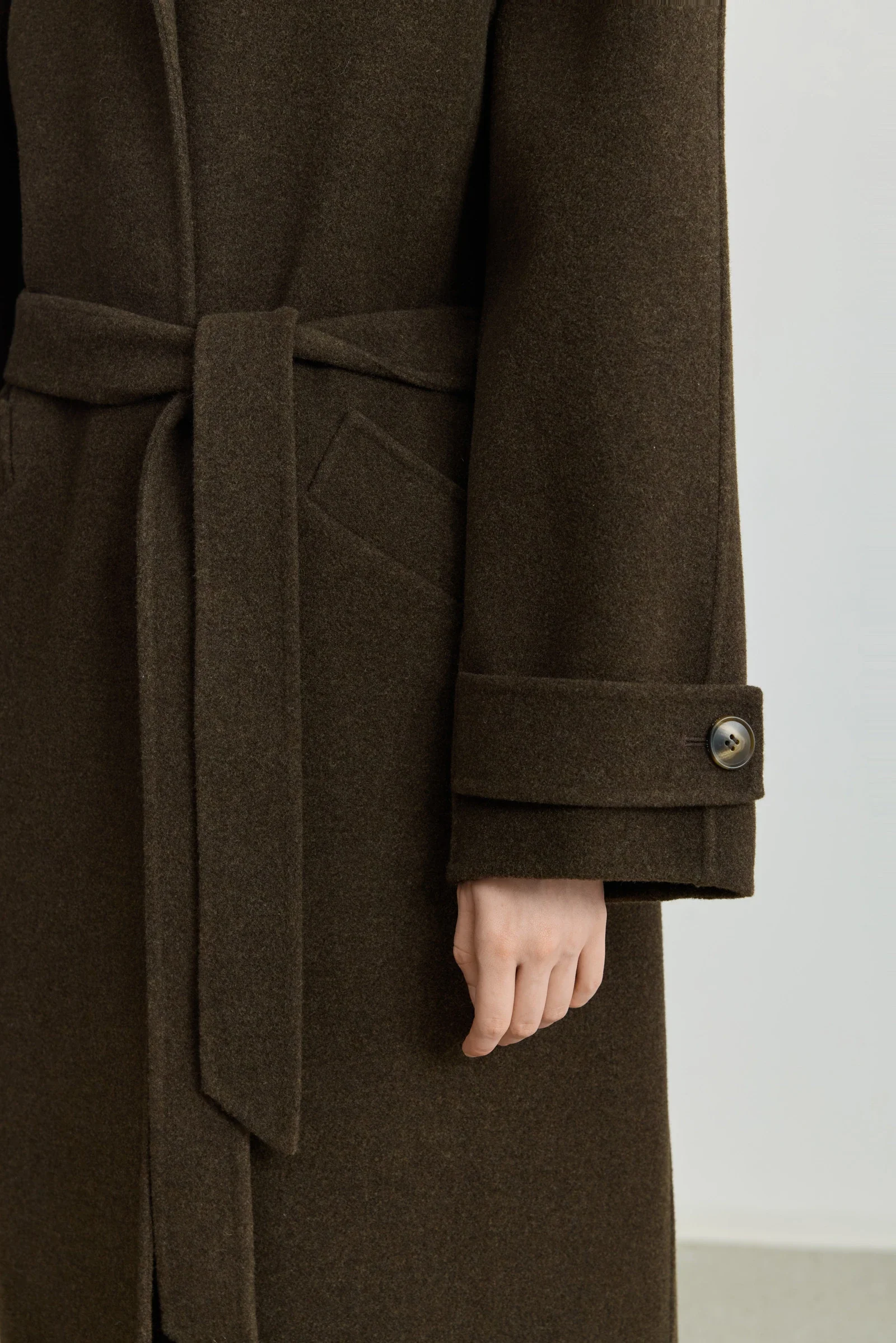LILY 100% Merino Wool Lightweight Coat - Image 9