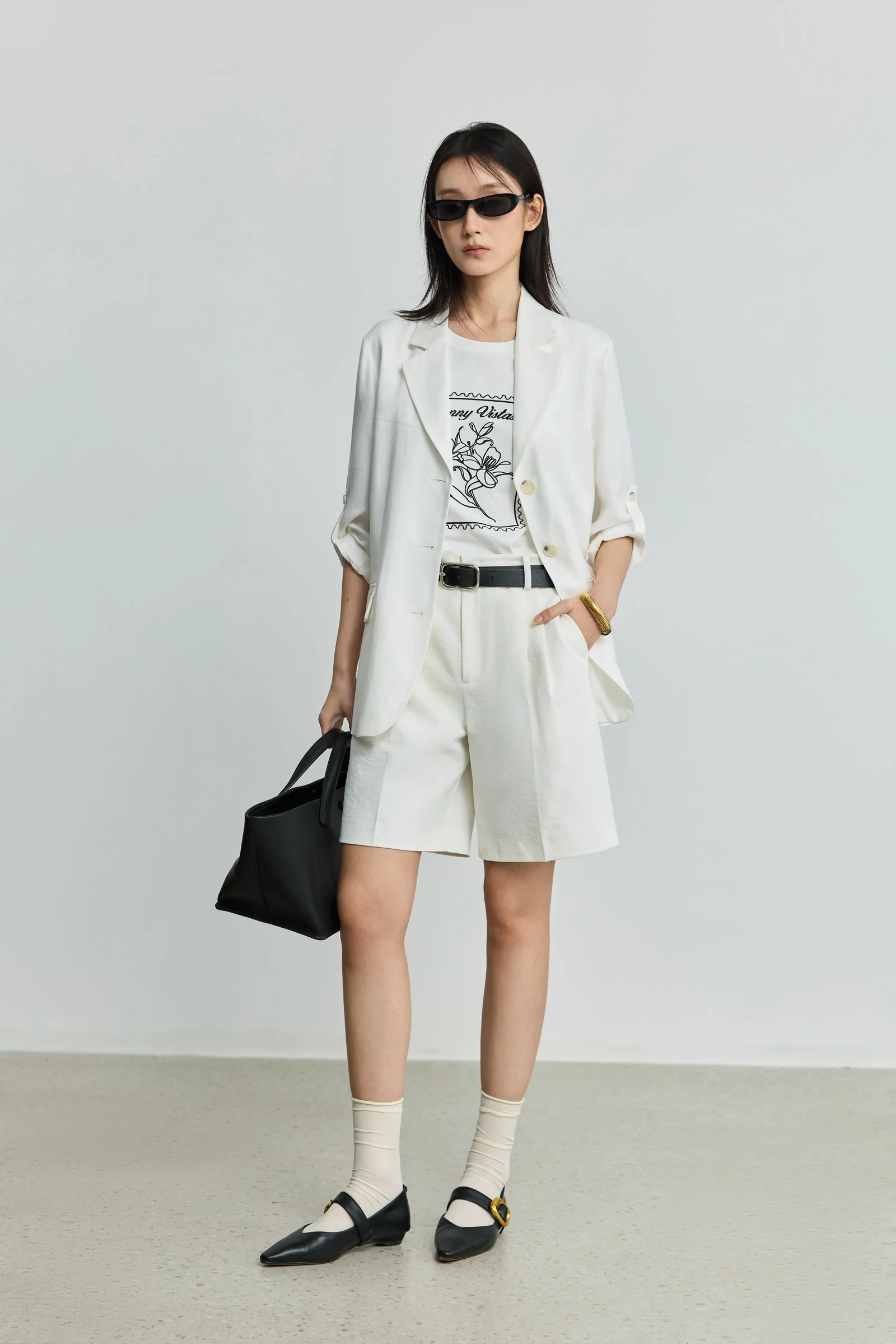 LILY 3/4 Sleeve Workwear Blazer - Image 3