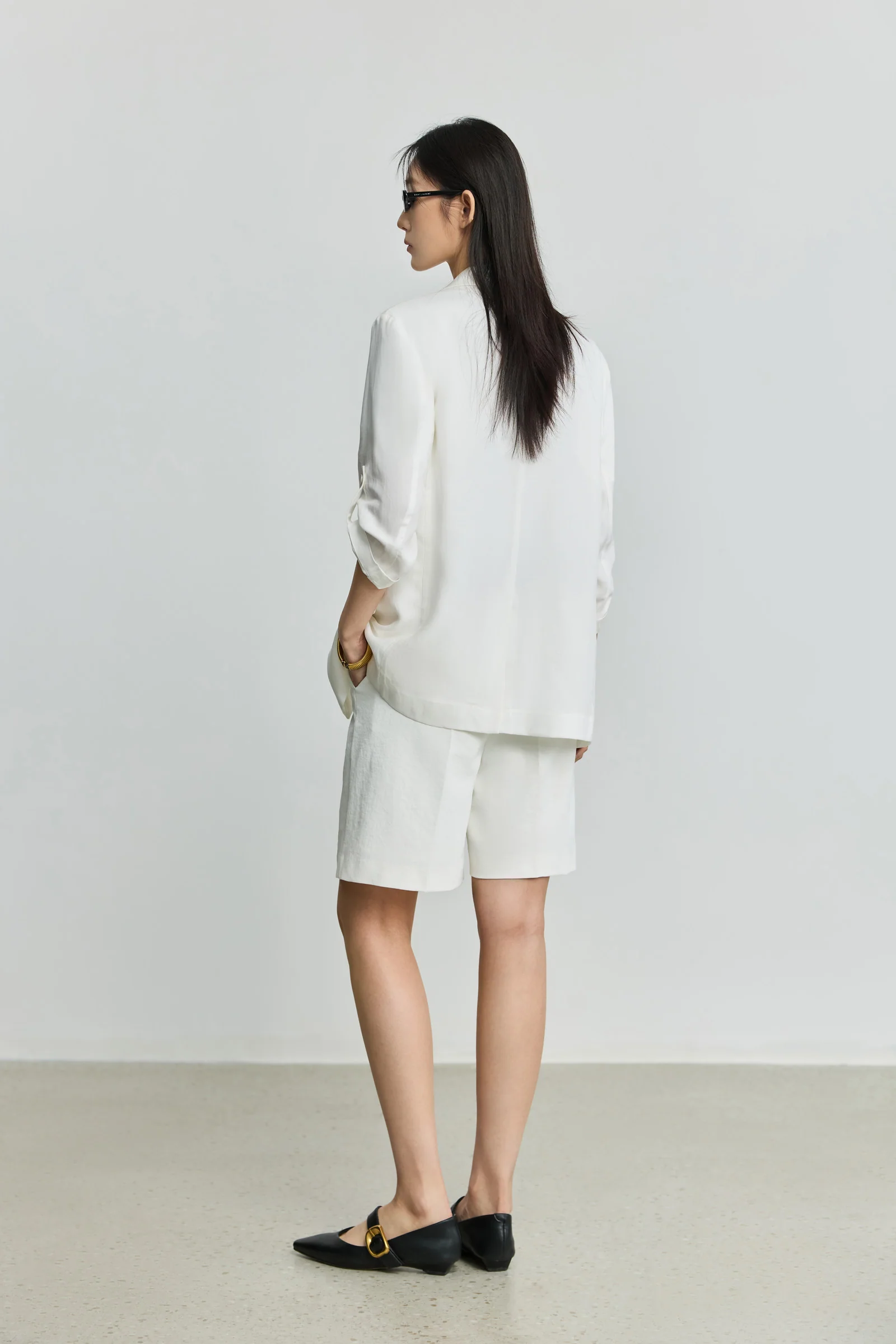 LILY 3/4 Sleeve Workwear Blazer - Image 4
