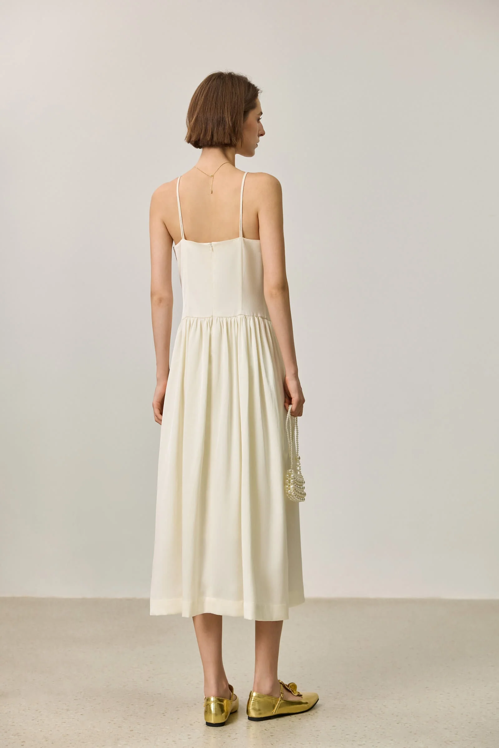 LILY Acetate Slip Dress - Image 11