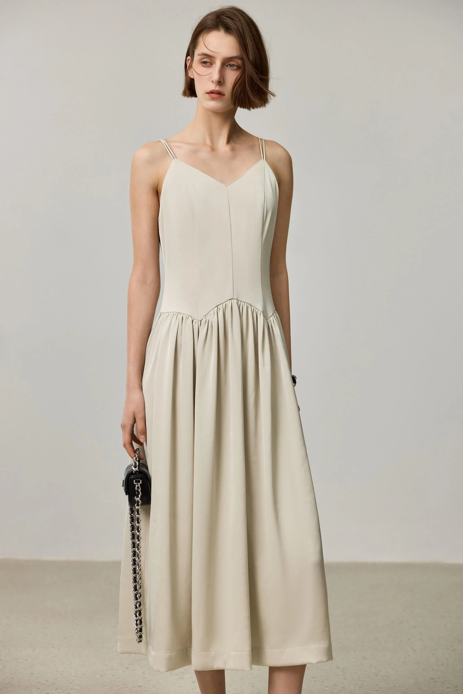LILY Acetate Slip Dress - Image 4