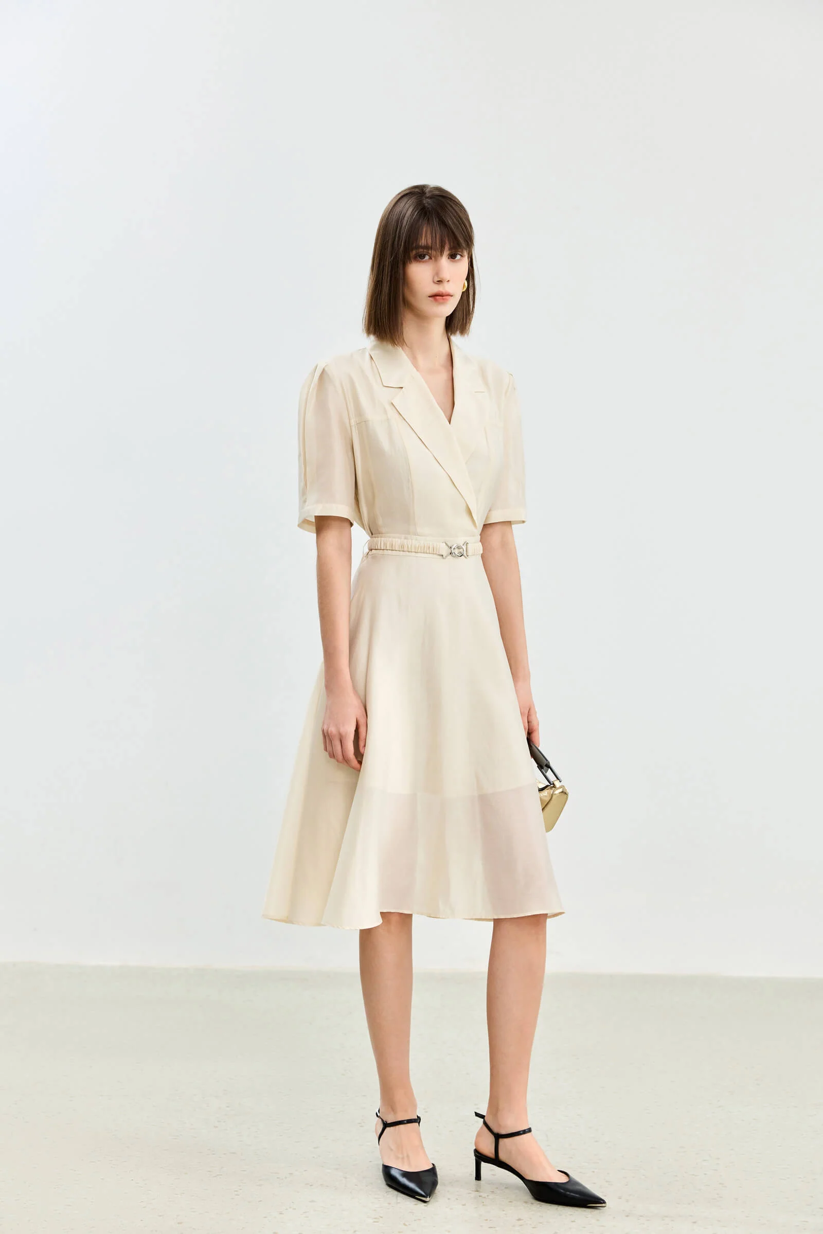 LILY Acetic Acid Silk Suit Dress - Image 19