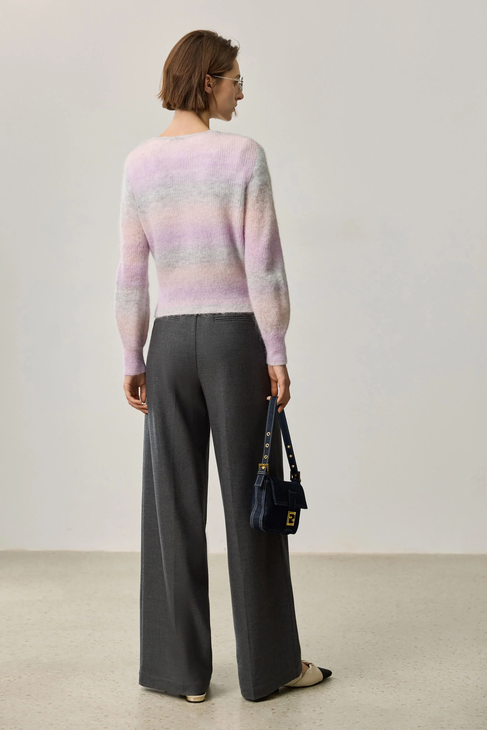 LILY Alpaca-Blend Striped Knit Cardigan - Image 20