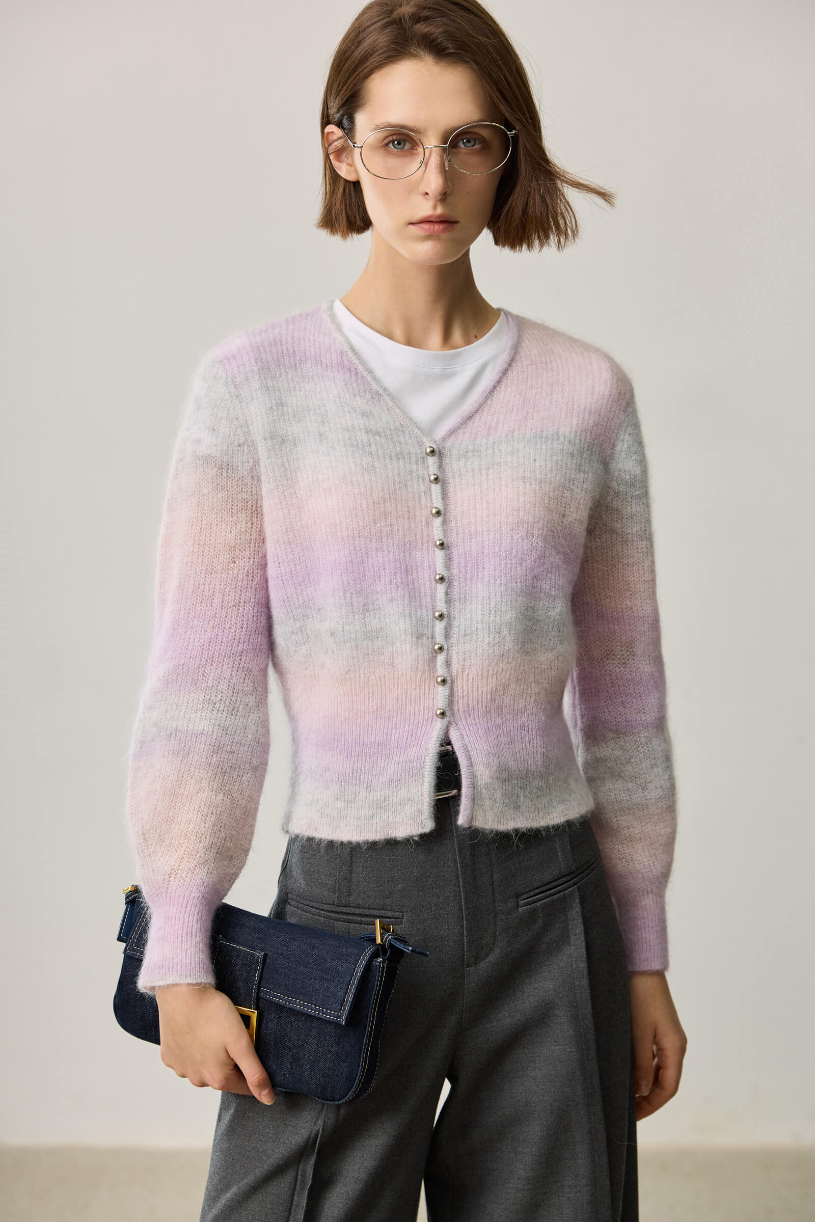LILY Alpaca-Blend Striped Knit Cardigan - Image 21