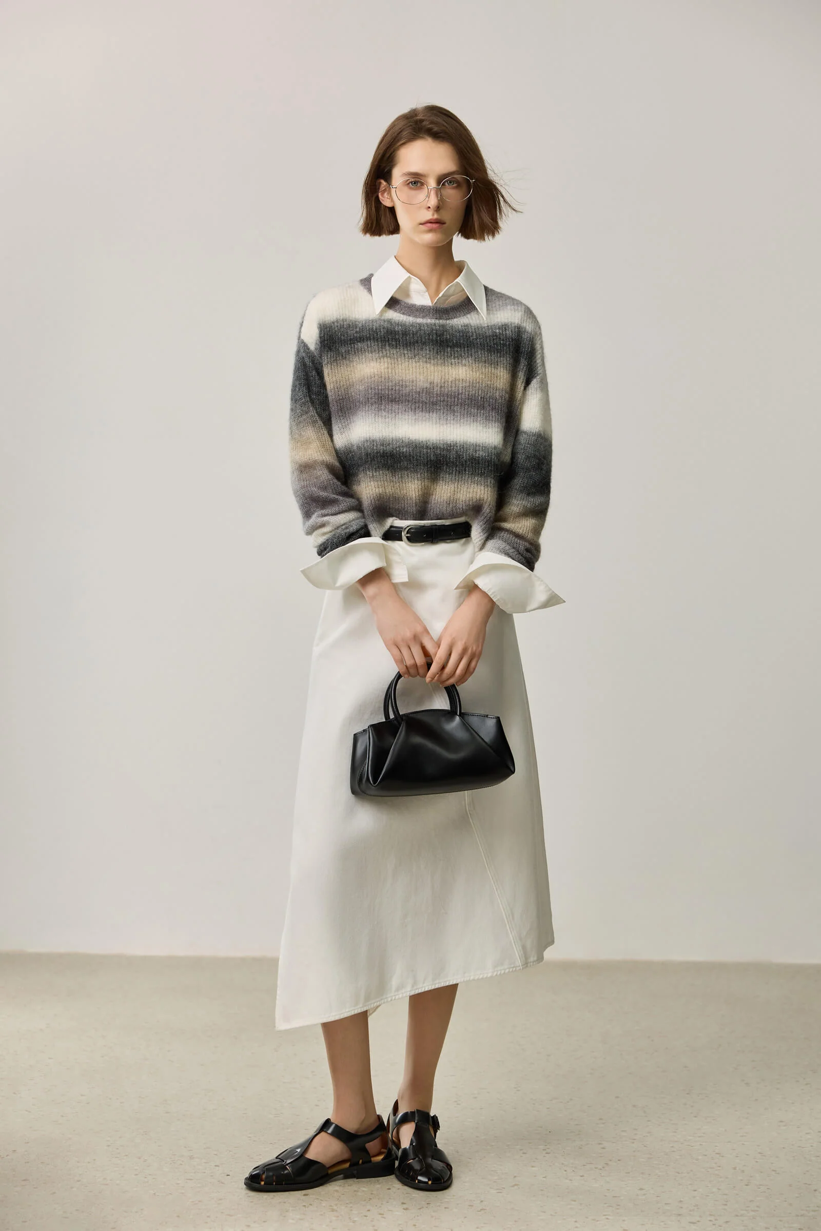 LILY Alpaca-Blend Striped Sweater - Image 13