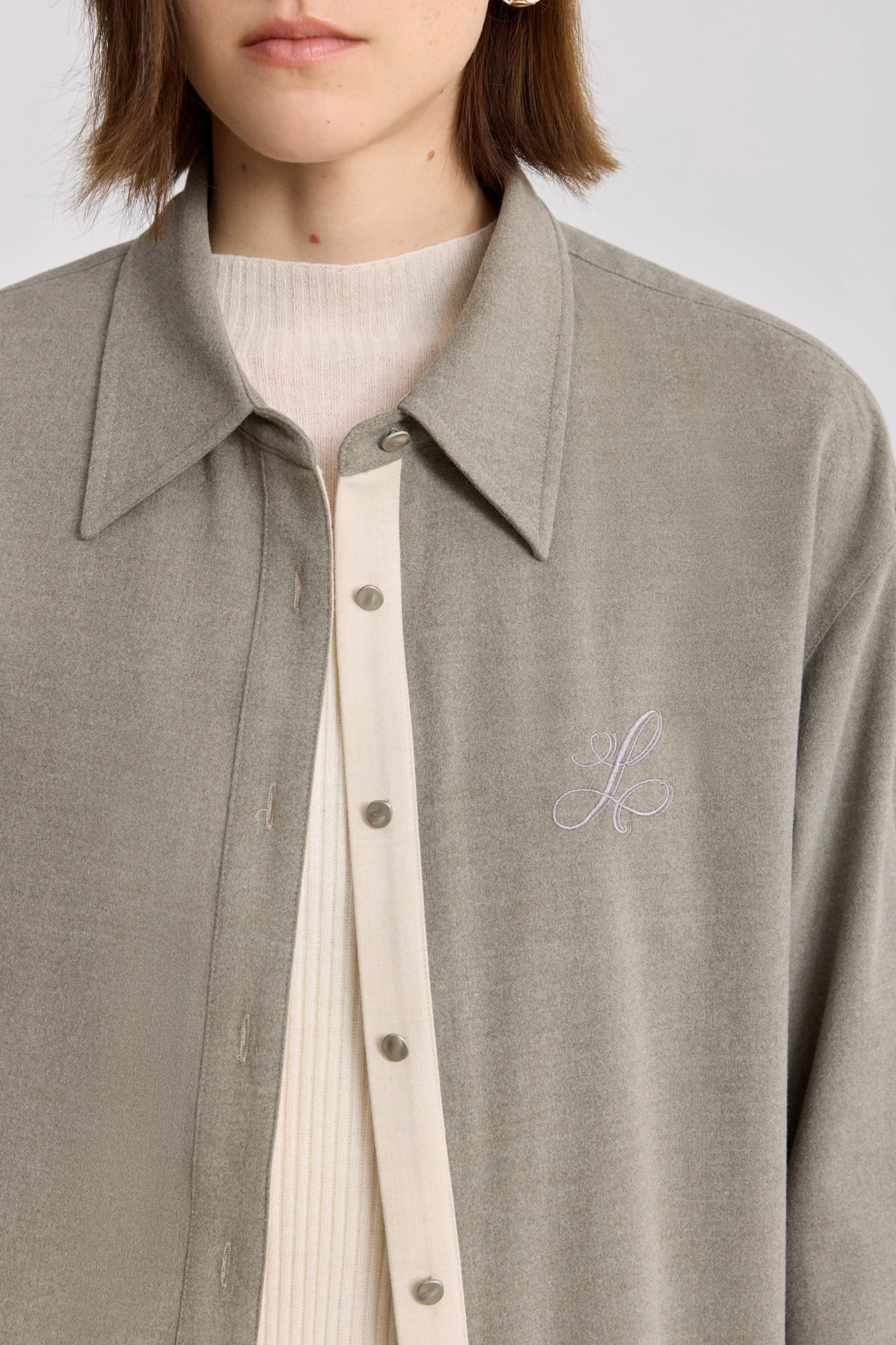 LILY Brushed Flannel Shirt - Image 7