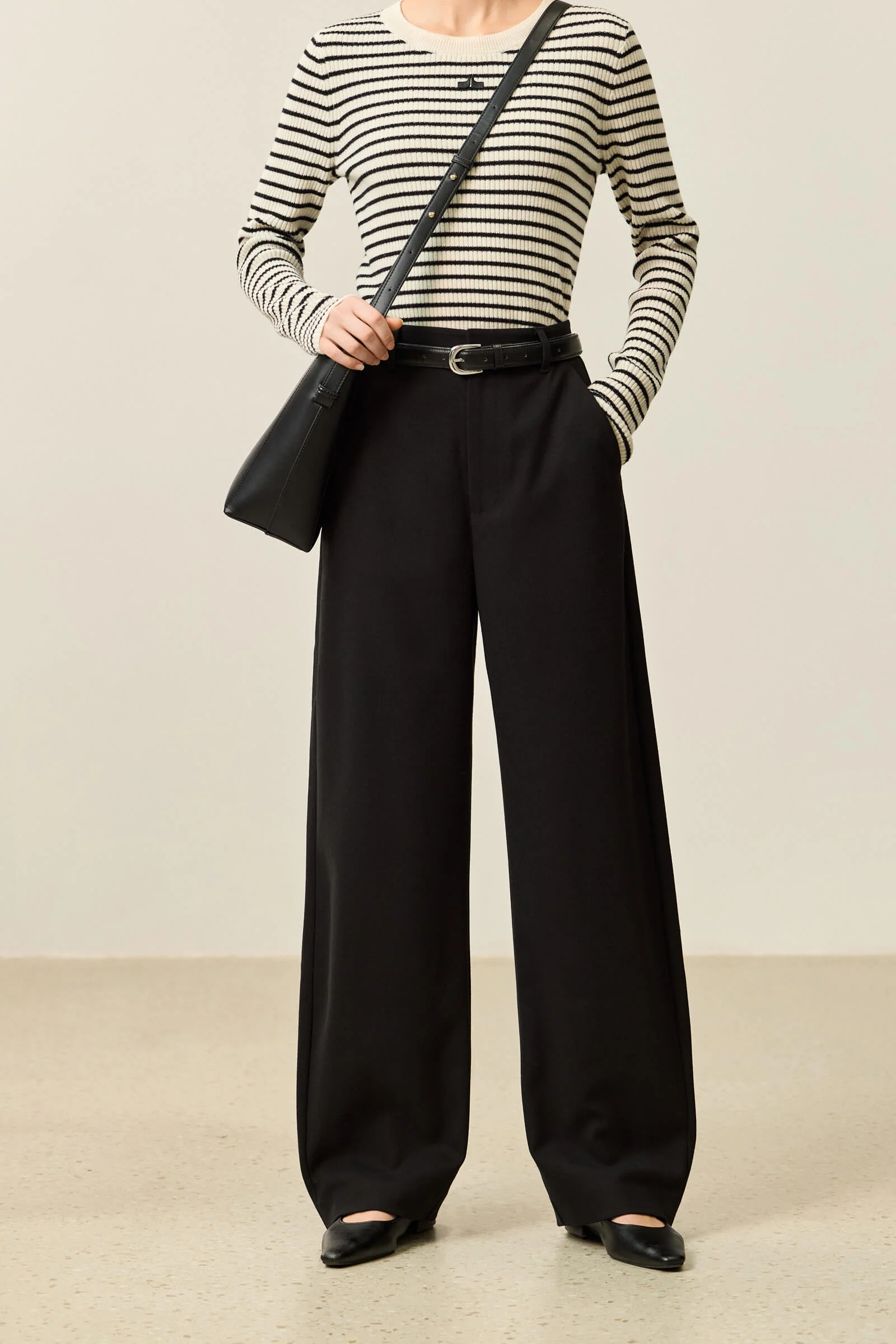 LILY Casual Brushed Banana Pants - Image 12