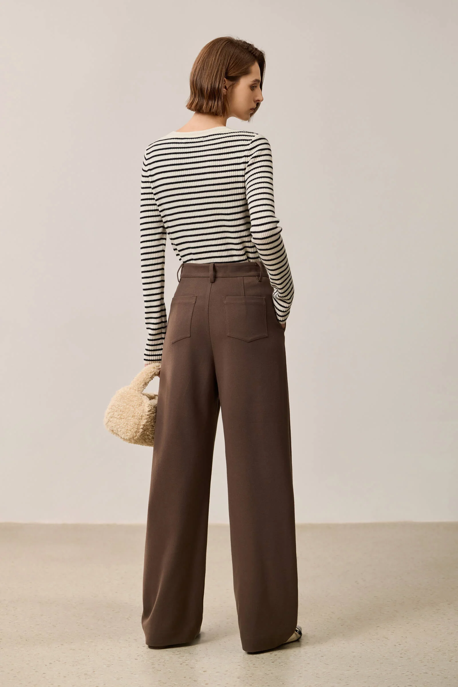 LILY Casual Brushed Banana Pants - Image 17