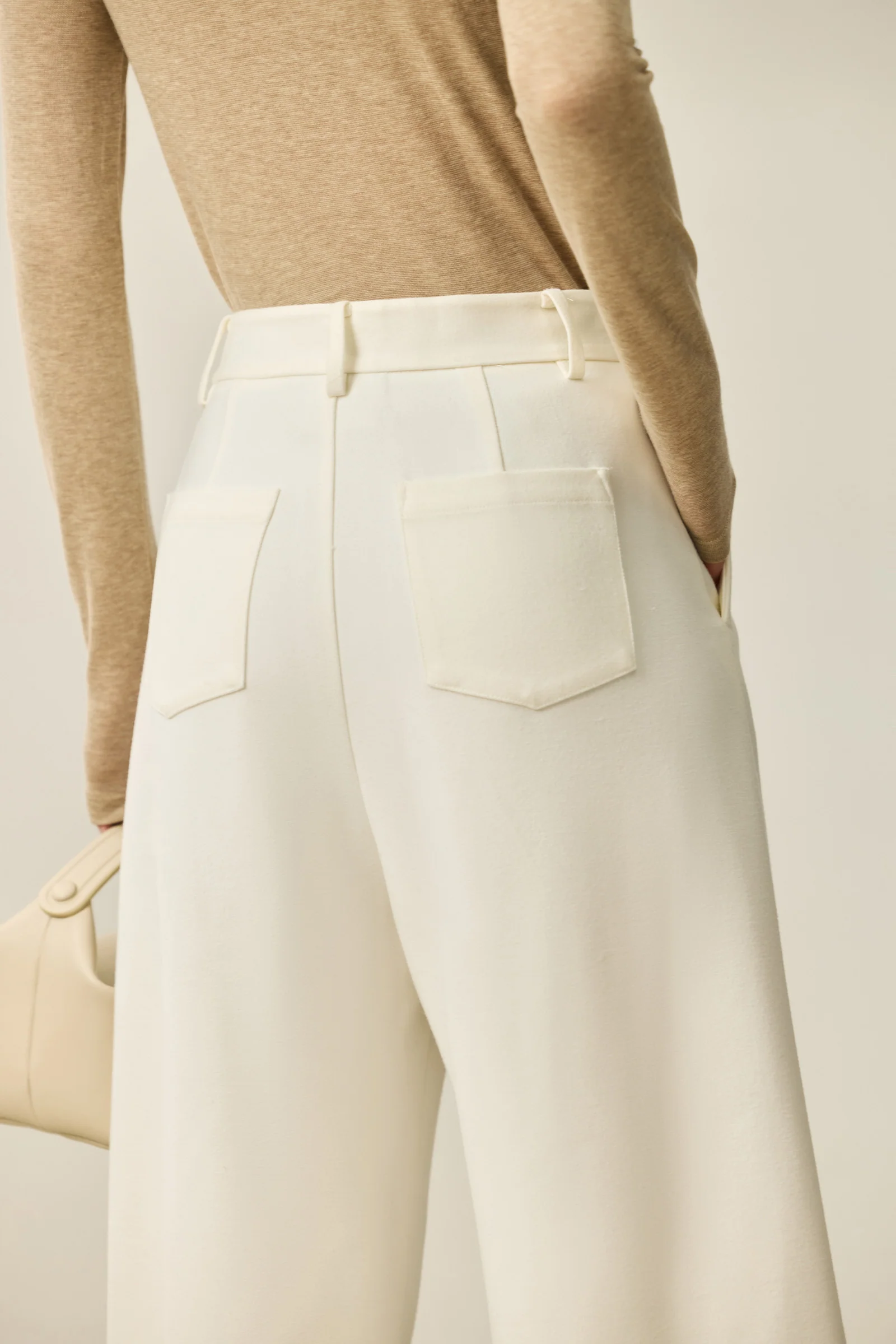 LILY Casual Brushed Banana Pants - Image 7