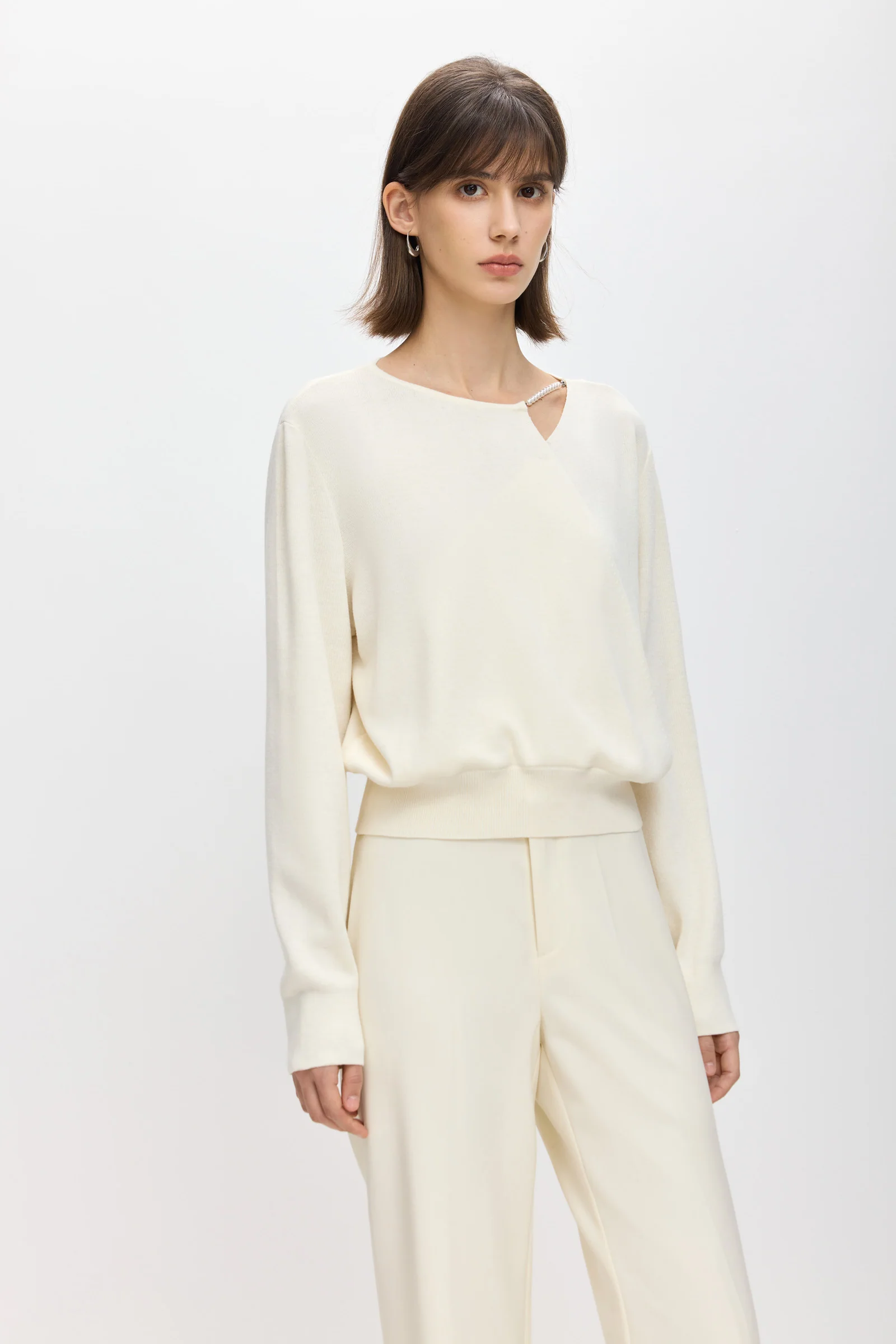 LILY Chain-Detail Knit Sweater - Image 5