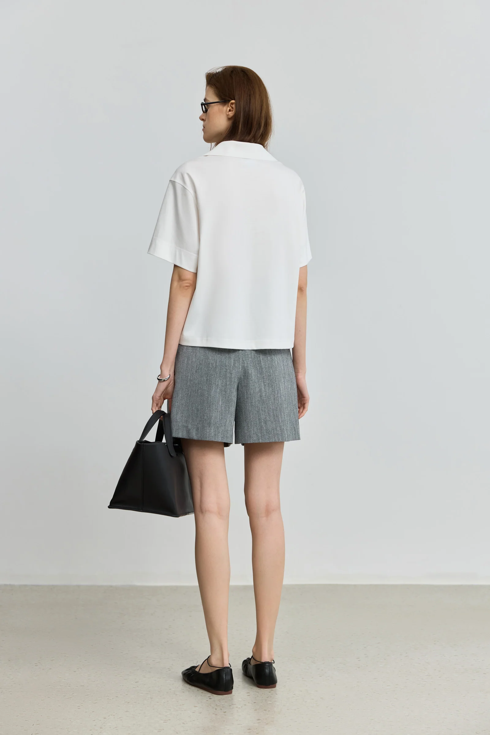 LILY Chic Polo Collar Short-Sleeve Tee - Image 4