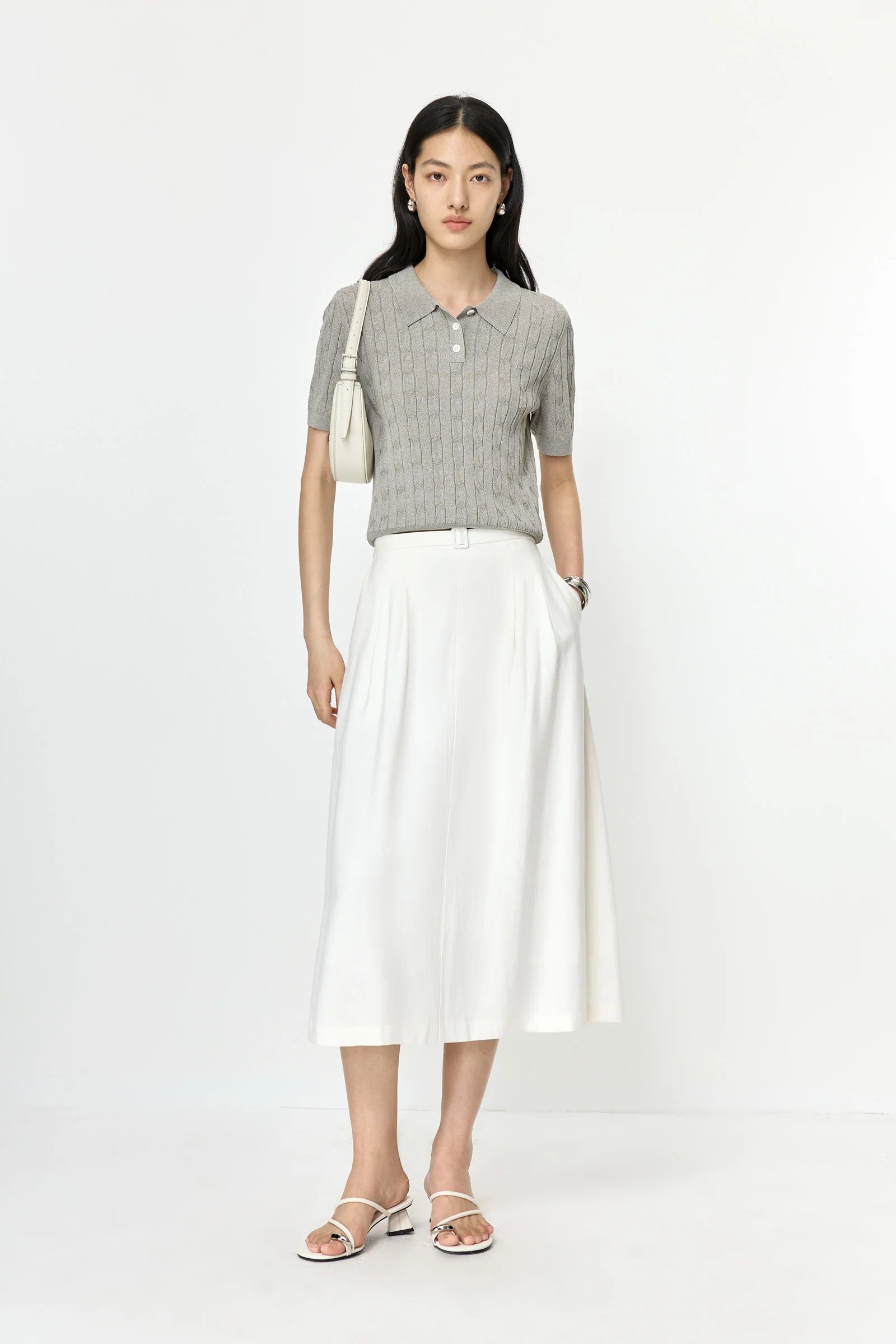 LILY Classic Polo Knit Top - Image 16