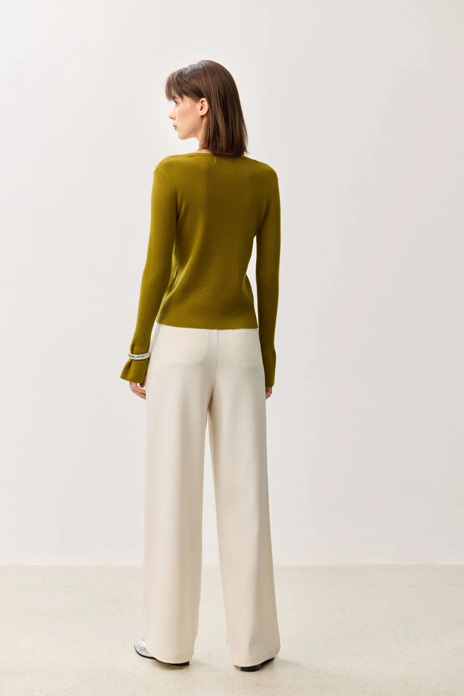 LILY Classic Split Knit Cardigan - Image 11