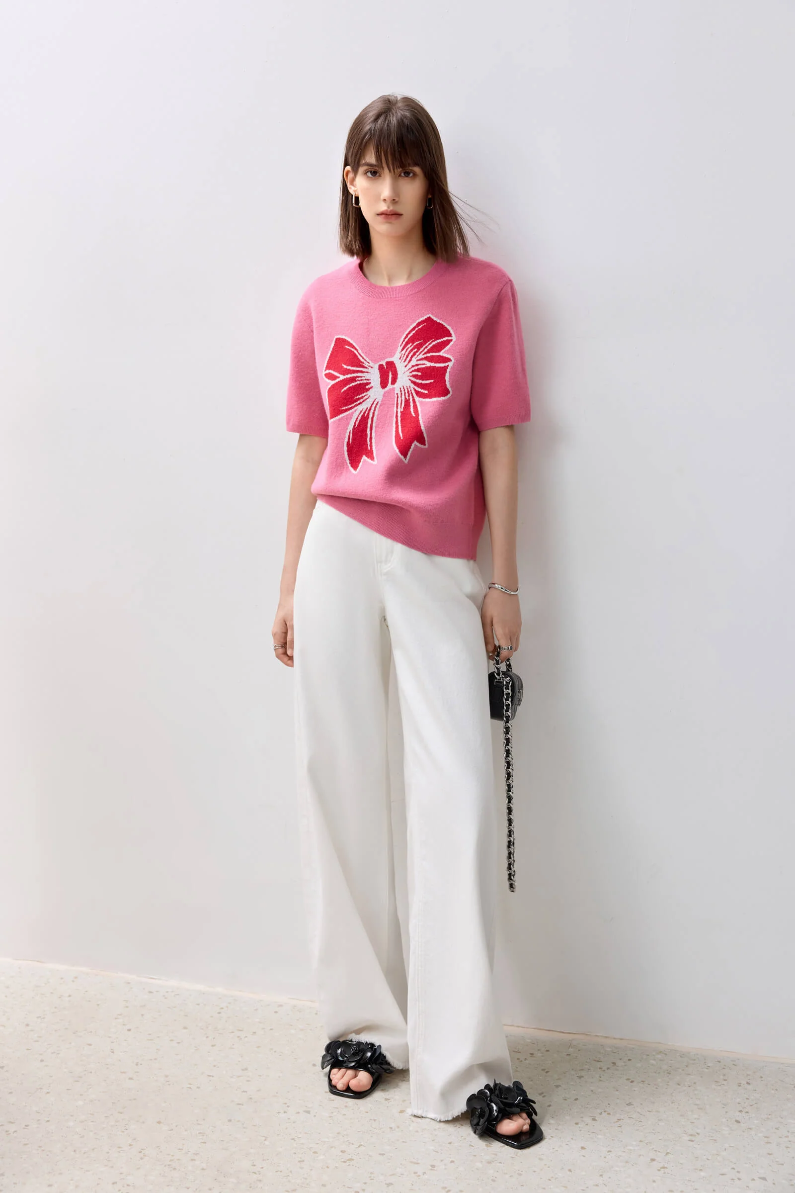 LILY College Bow Knit - Image 4