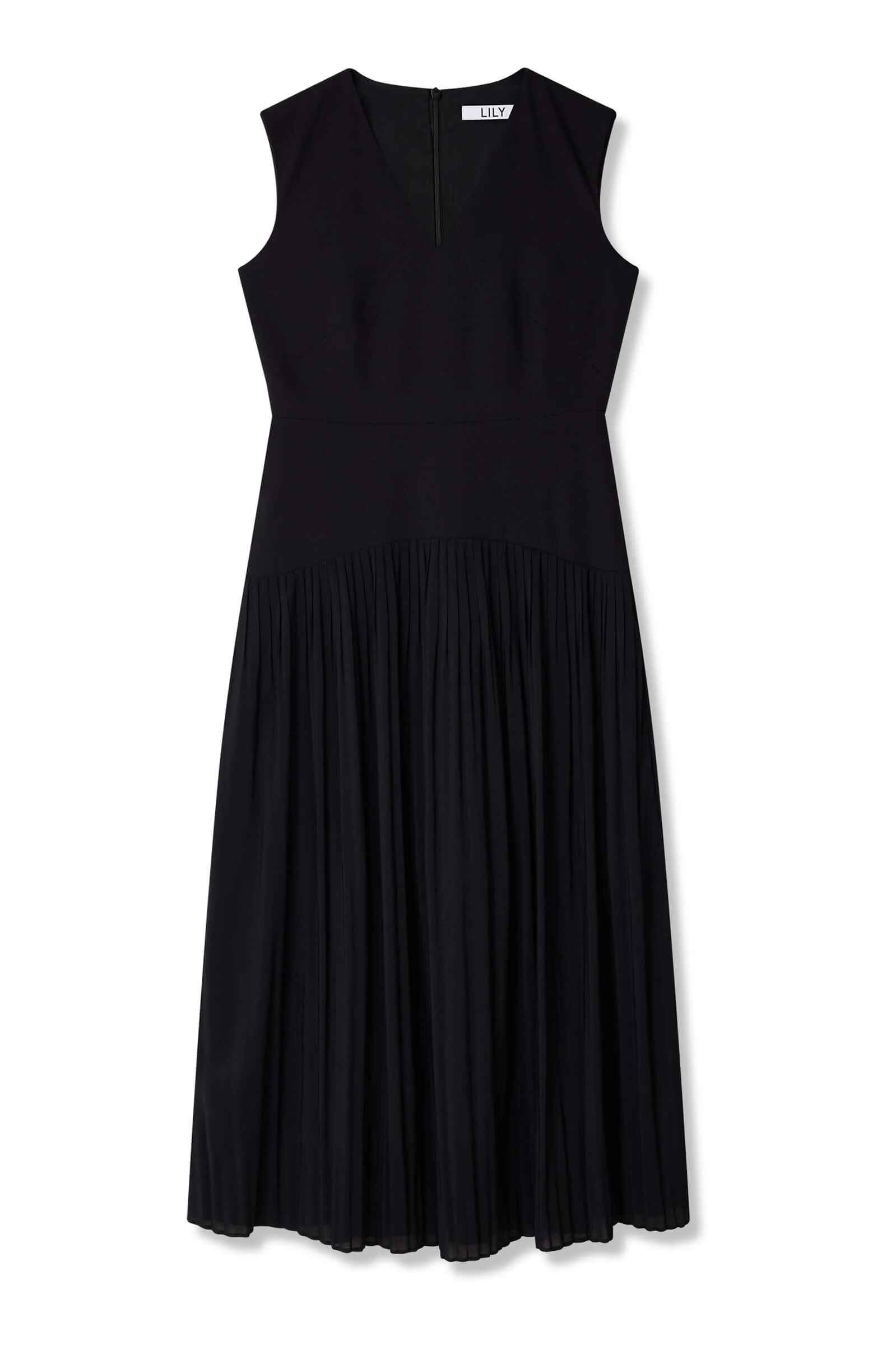 LILY College Style Pleated Dress - Image 12