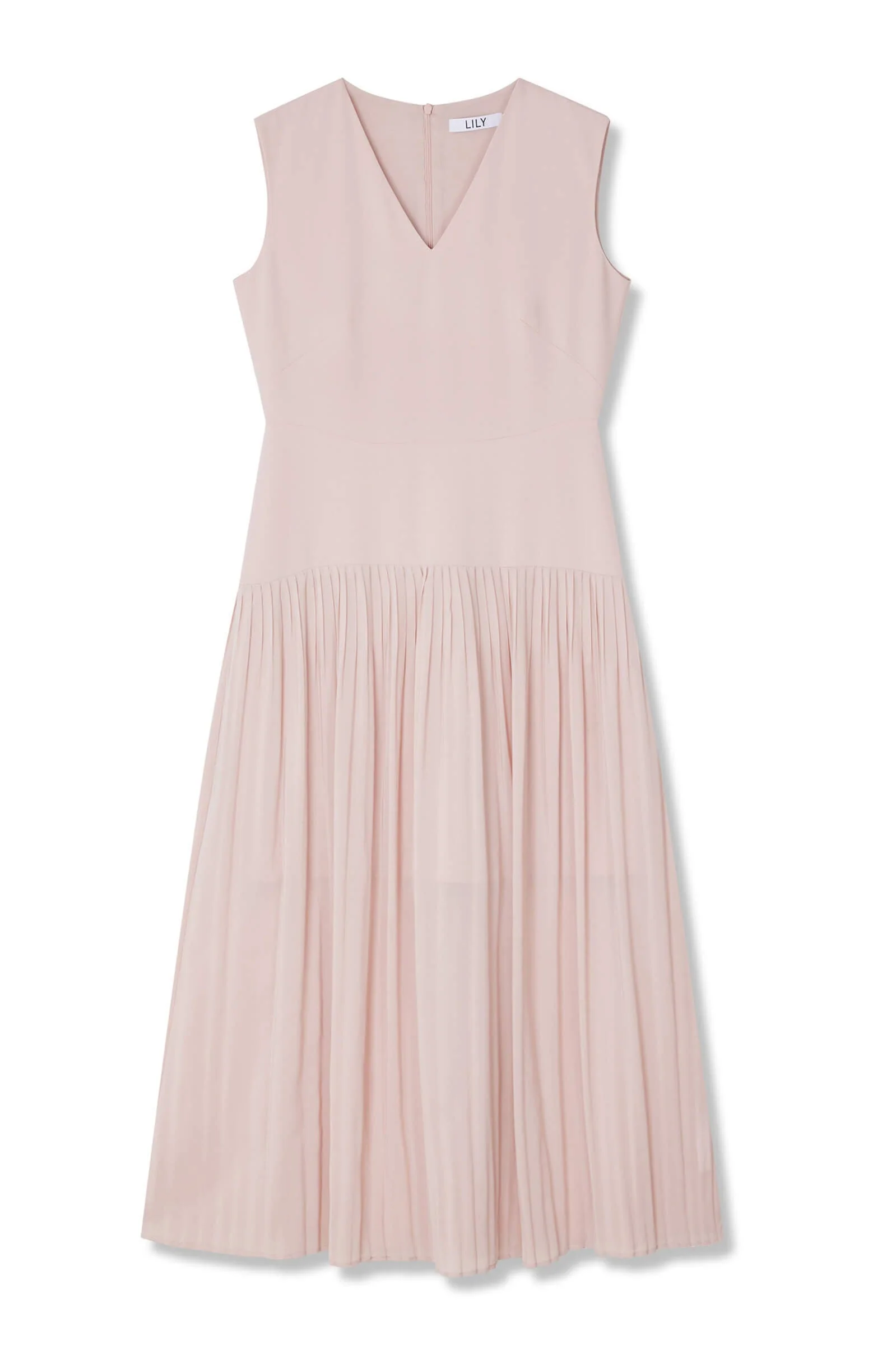 LILY College Style Pleated Dress - Image 6