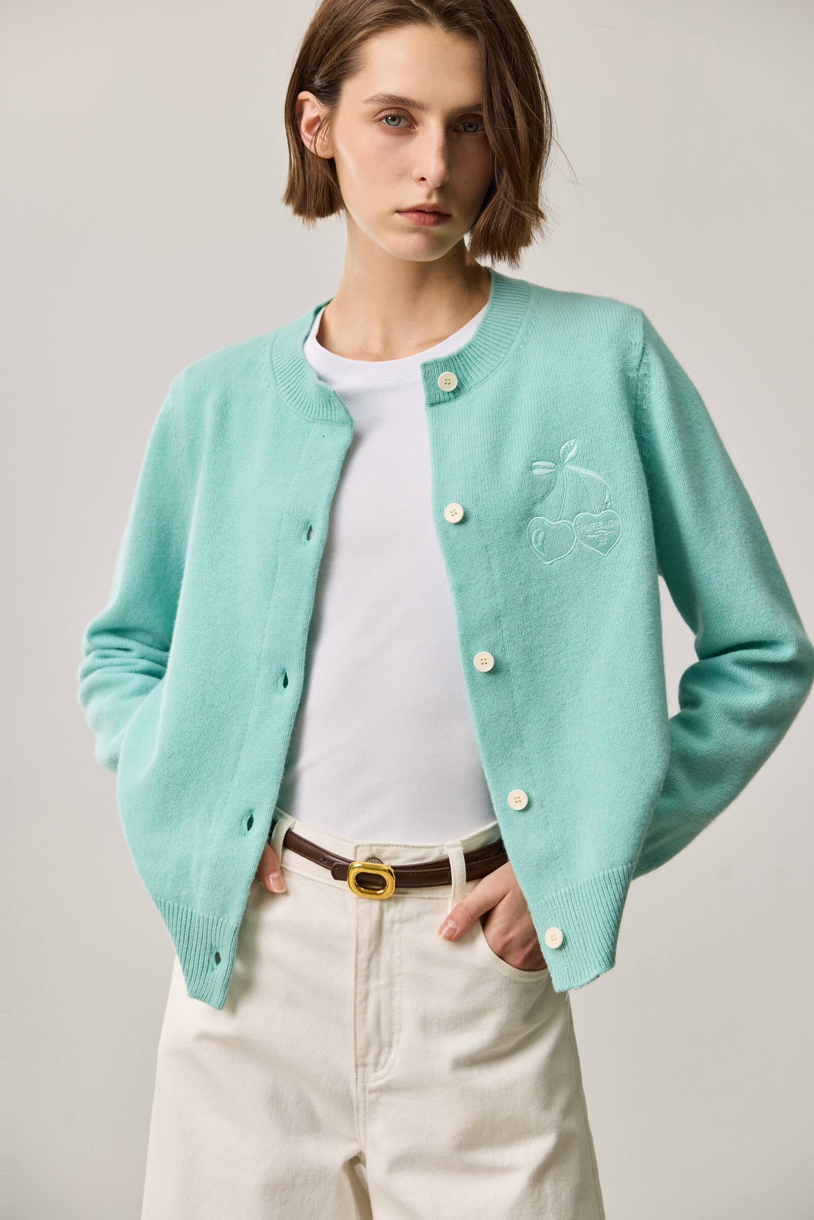 LILY Collegiate Knit Cardigan - Image 16