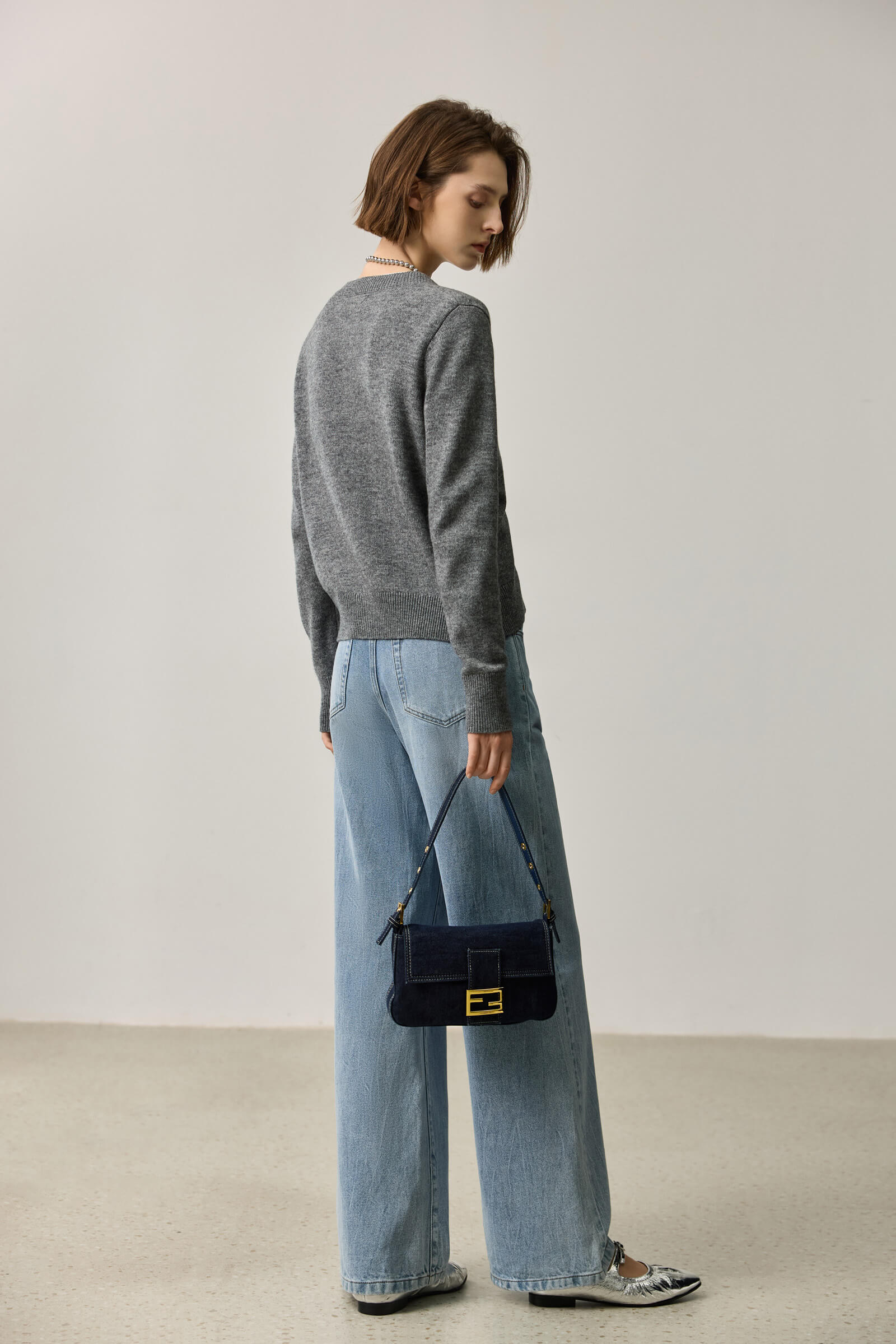 LILY Collegiate Knit Cardigan - Image 4