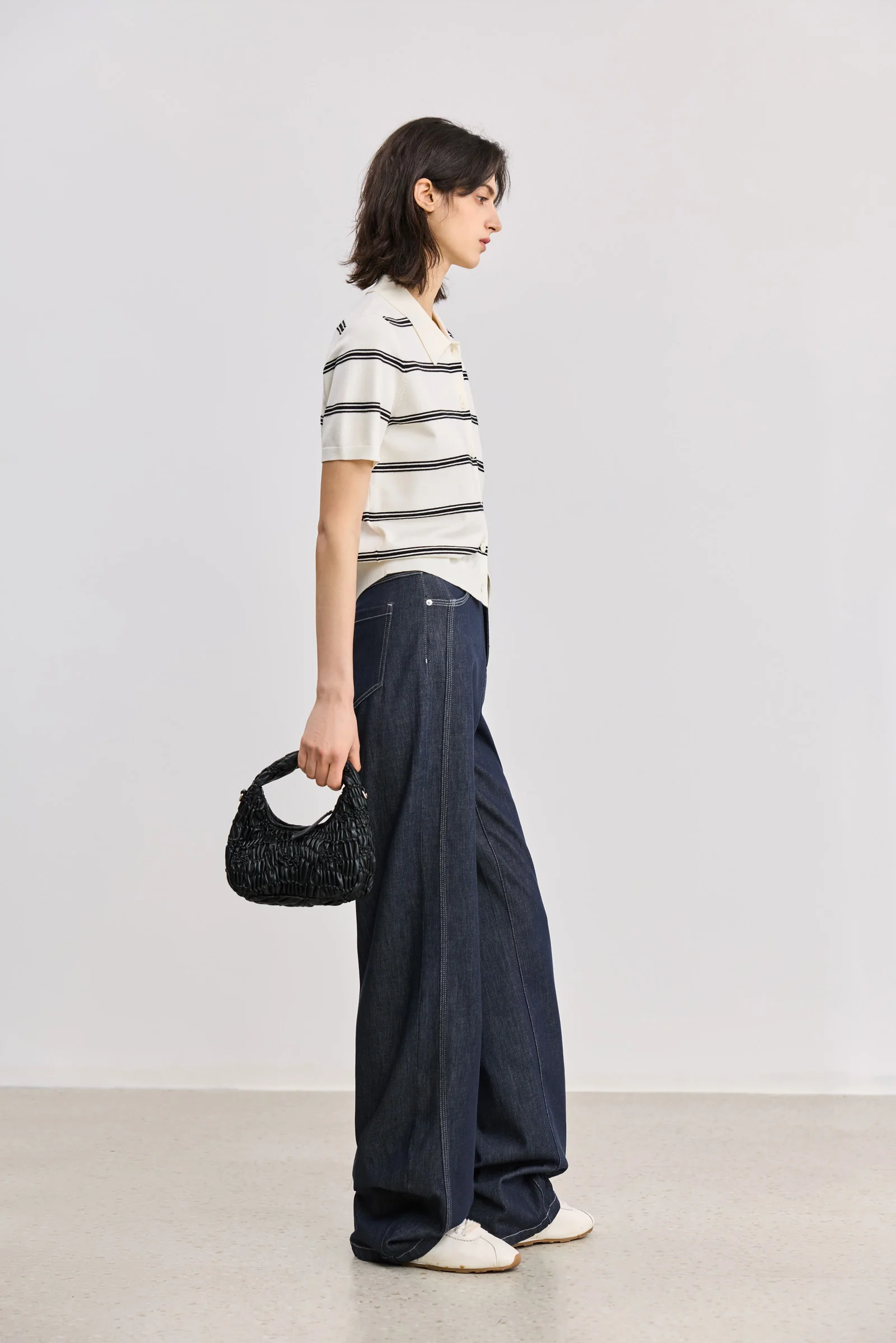 LILY Colorblock Stripe Knit Top - Image 3