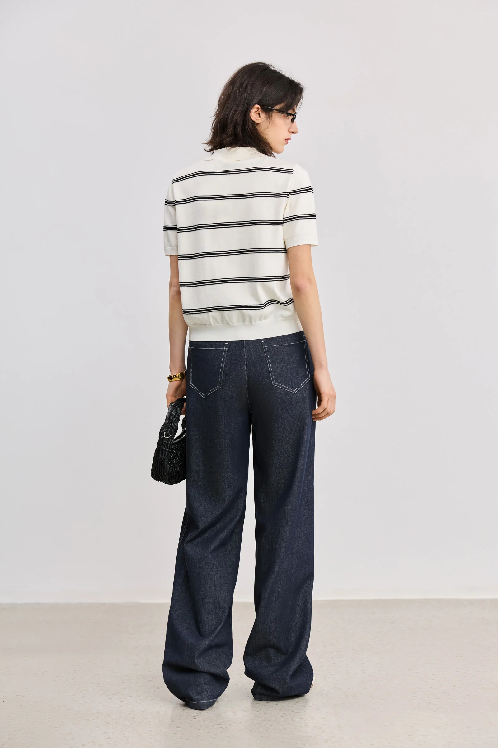 LILY Colorblock Stripe Knit Top - Image 4