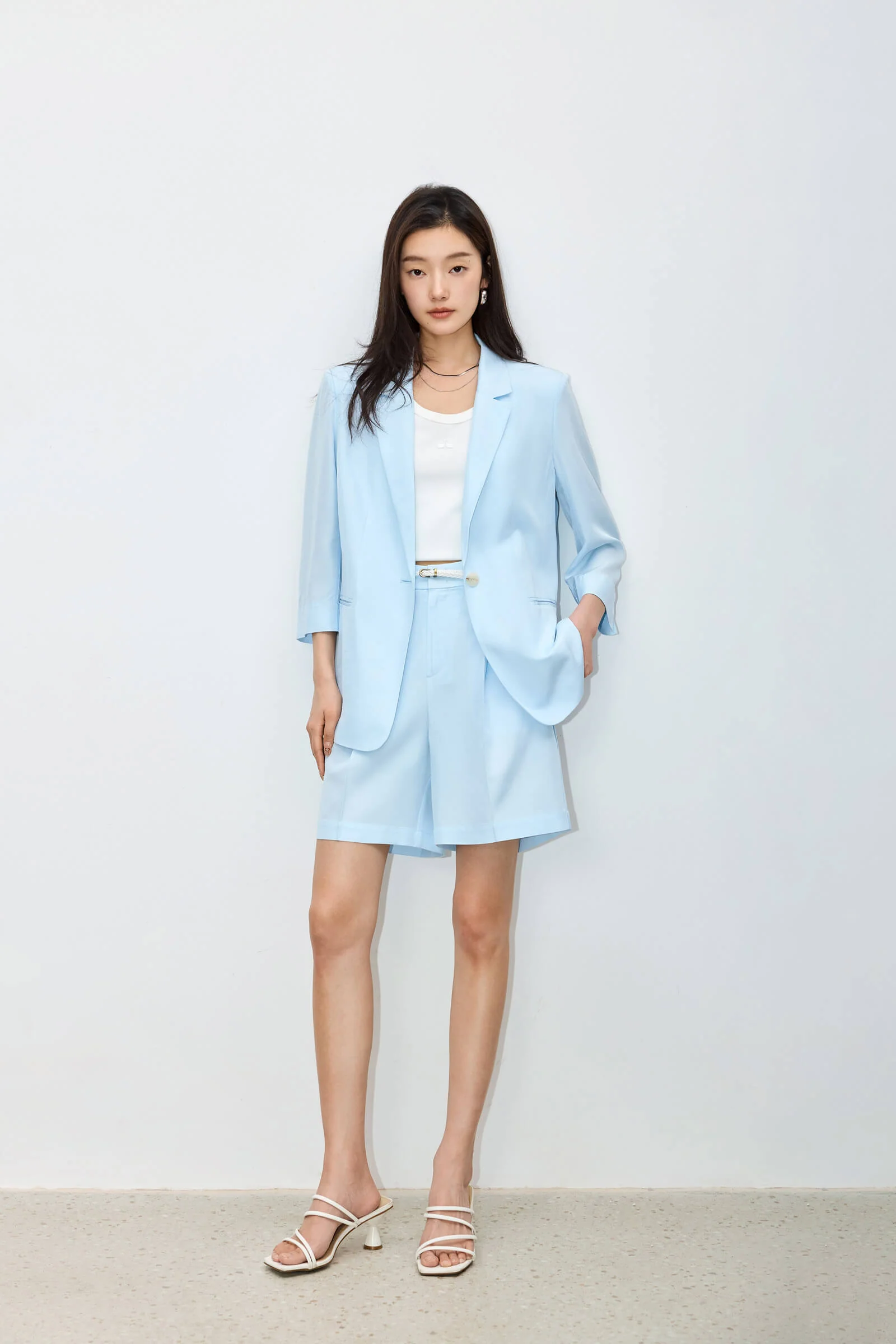 LILY Cool Vinegar Drop Wide Leg Shorts - Image 19