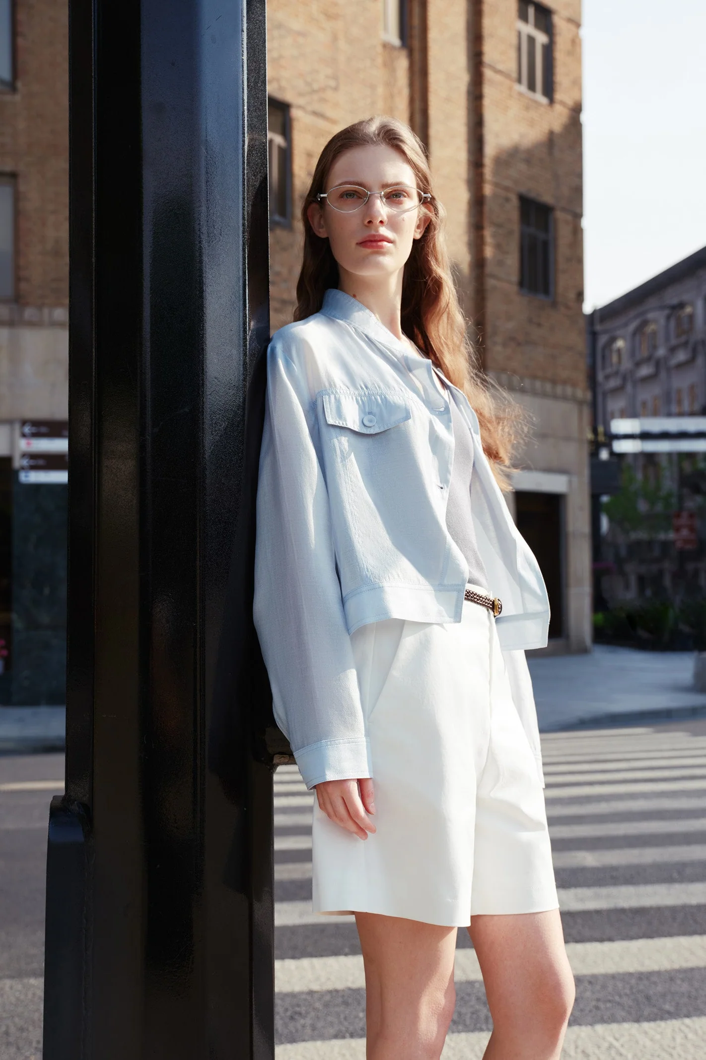 LILY Cropped Utility Jacket - Image 2