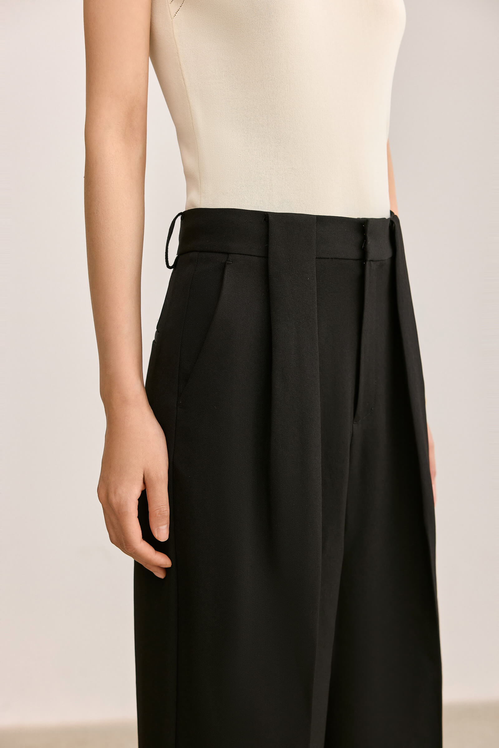 LILY Design Double Pleated Casual Pants - Image 8
