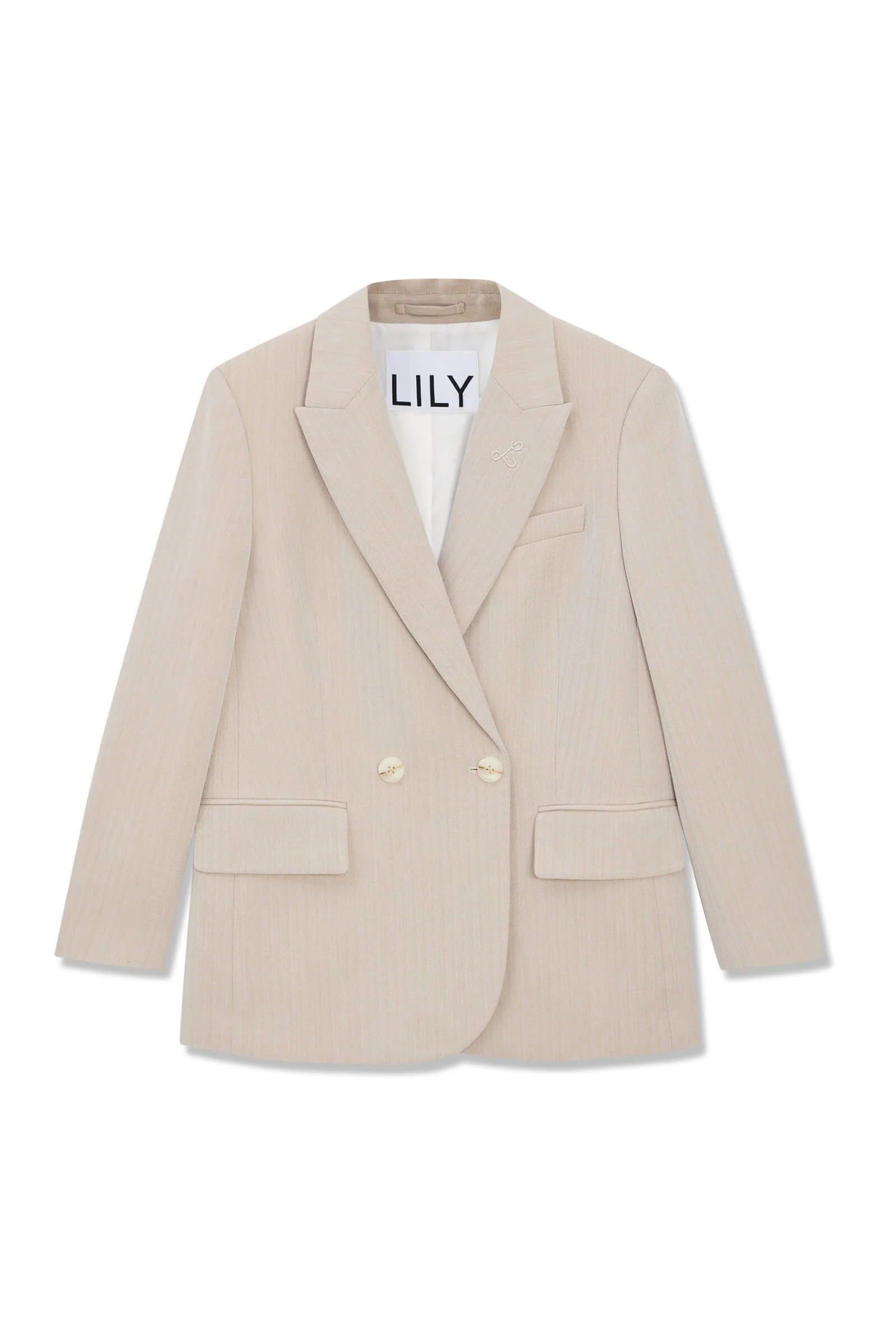 LILY Double-Breasted Suit Jacket - Image 6