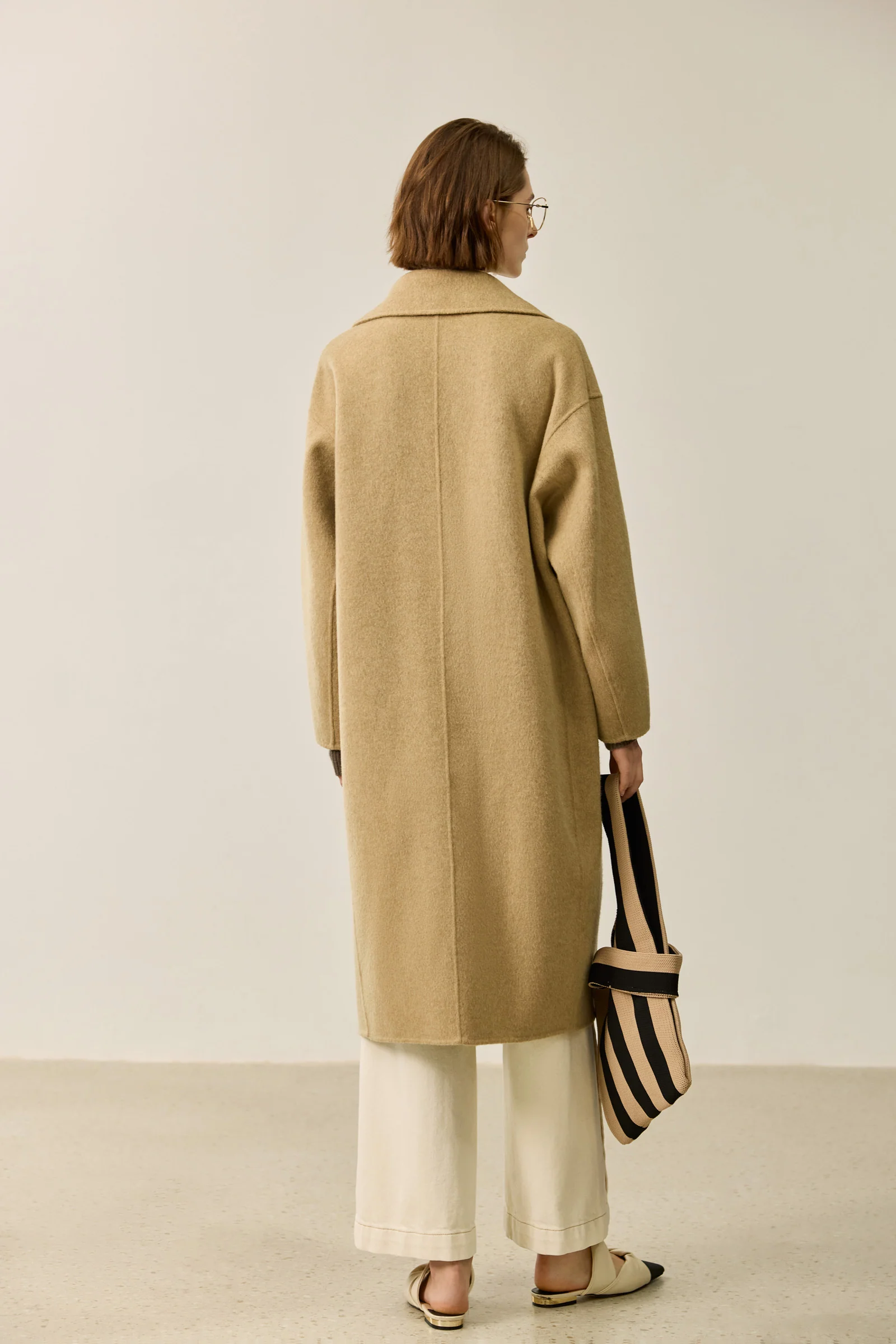 LILY Double-Faced Wool Coat - Image 12