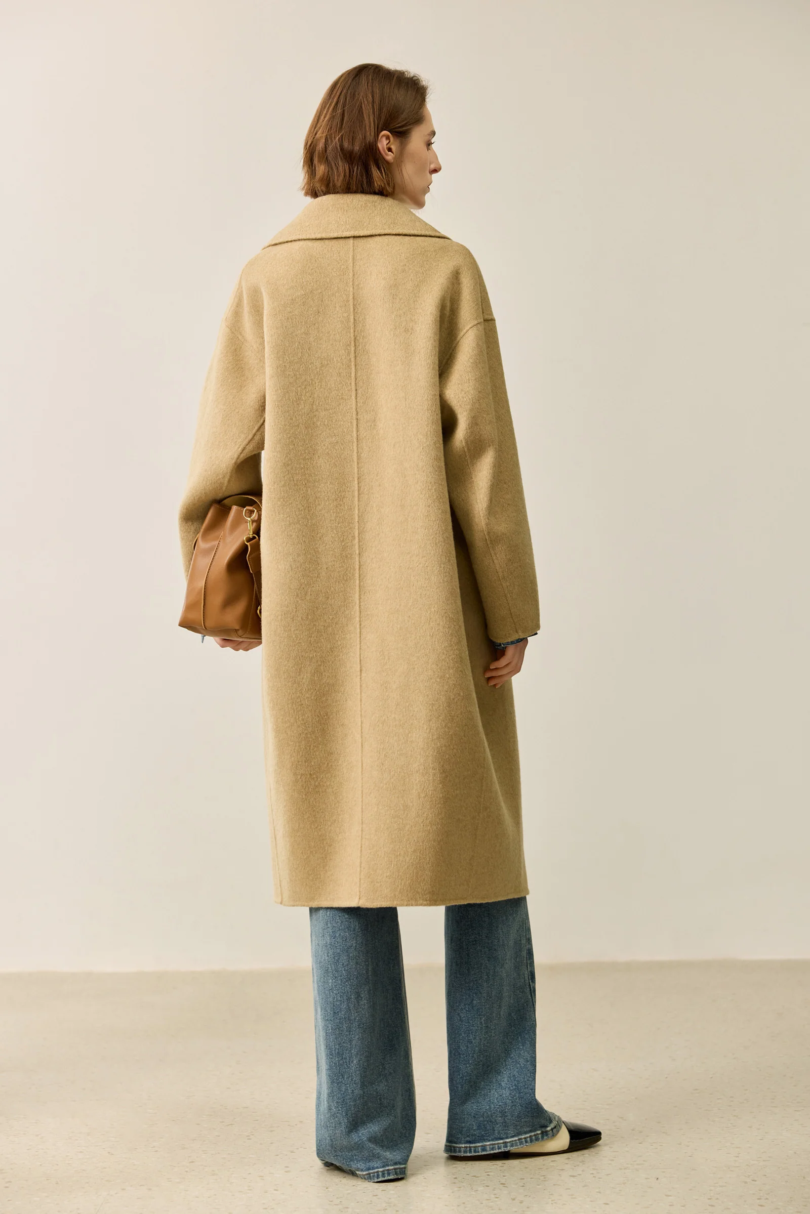 LILY Double-Faced Wool Coat - Image 14