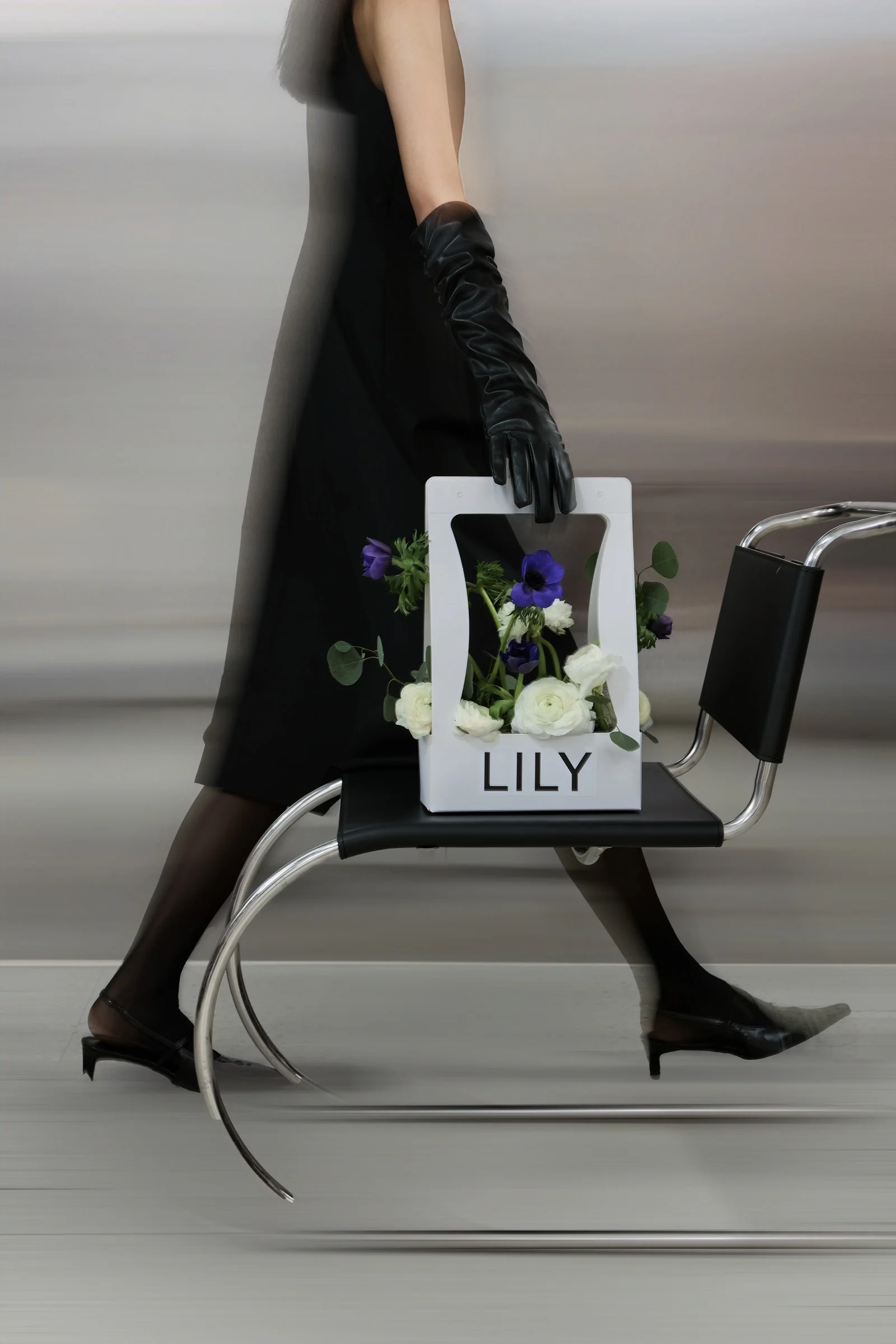 LILY Draped Waist-Cinching Slip Dress - Image 6