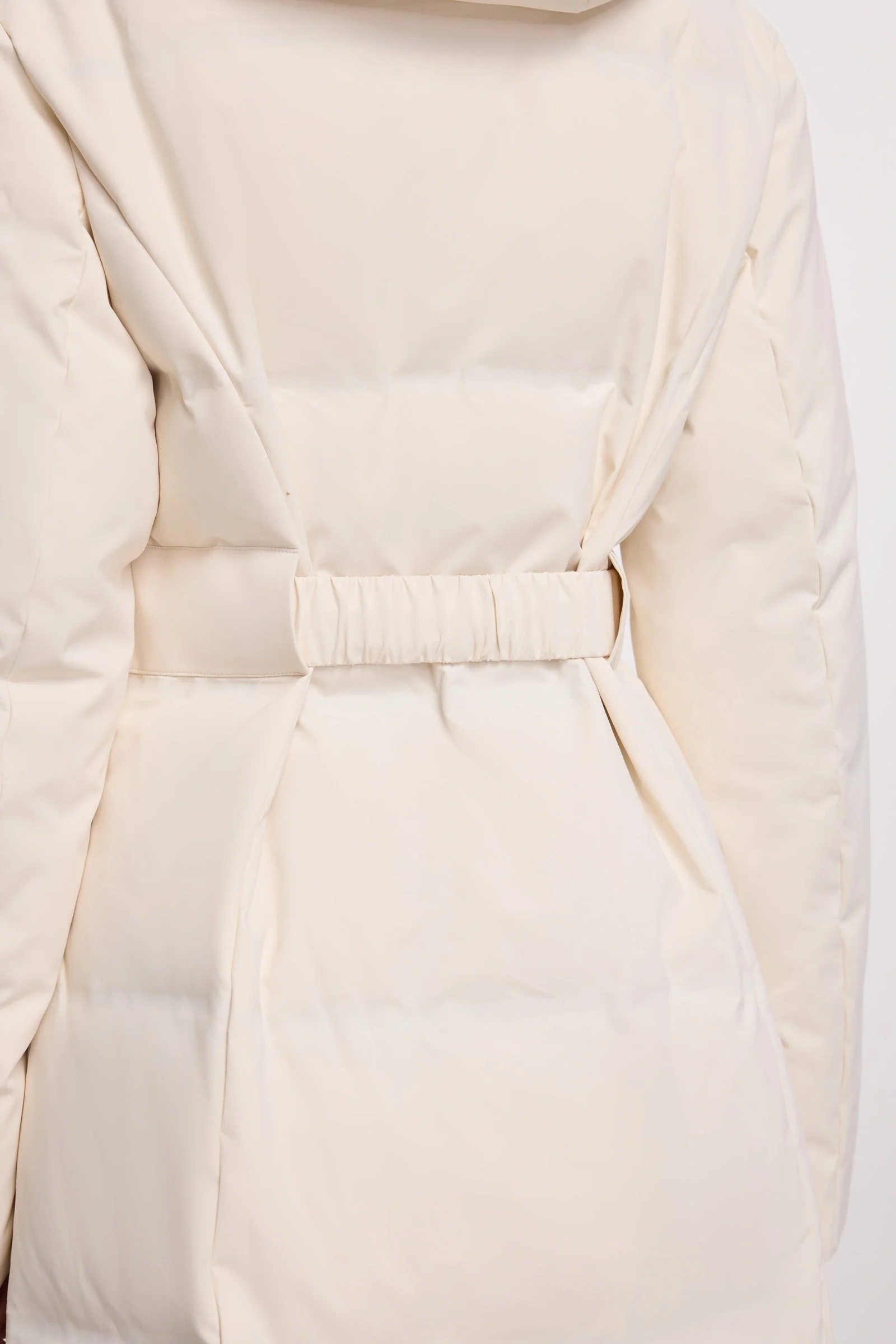 LILY Drawstring Hooded Down Coat - Image 12