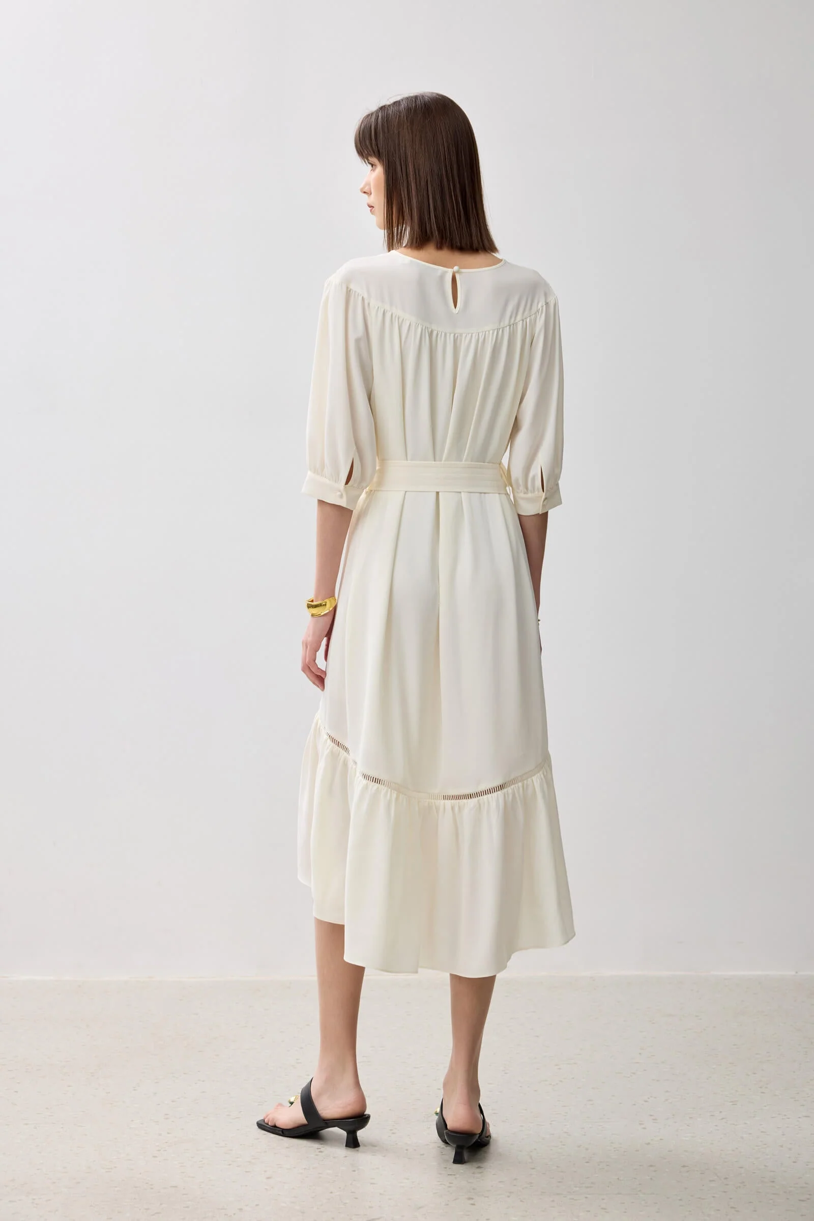 LILY Elegant Lace Comfortable Dress - Image 11