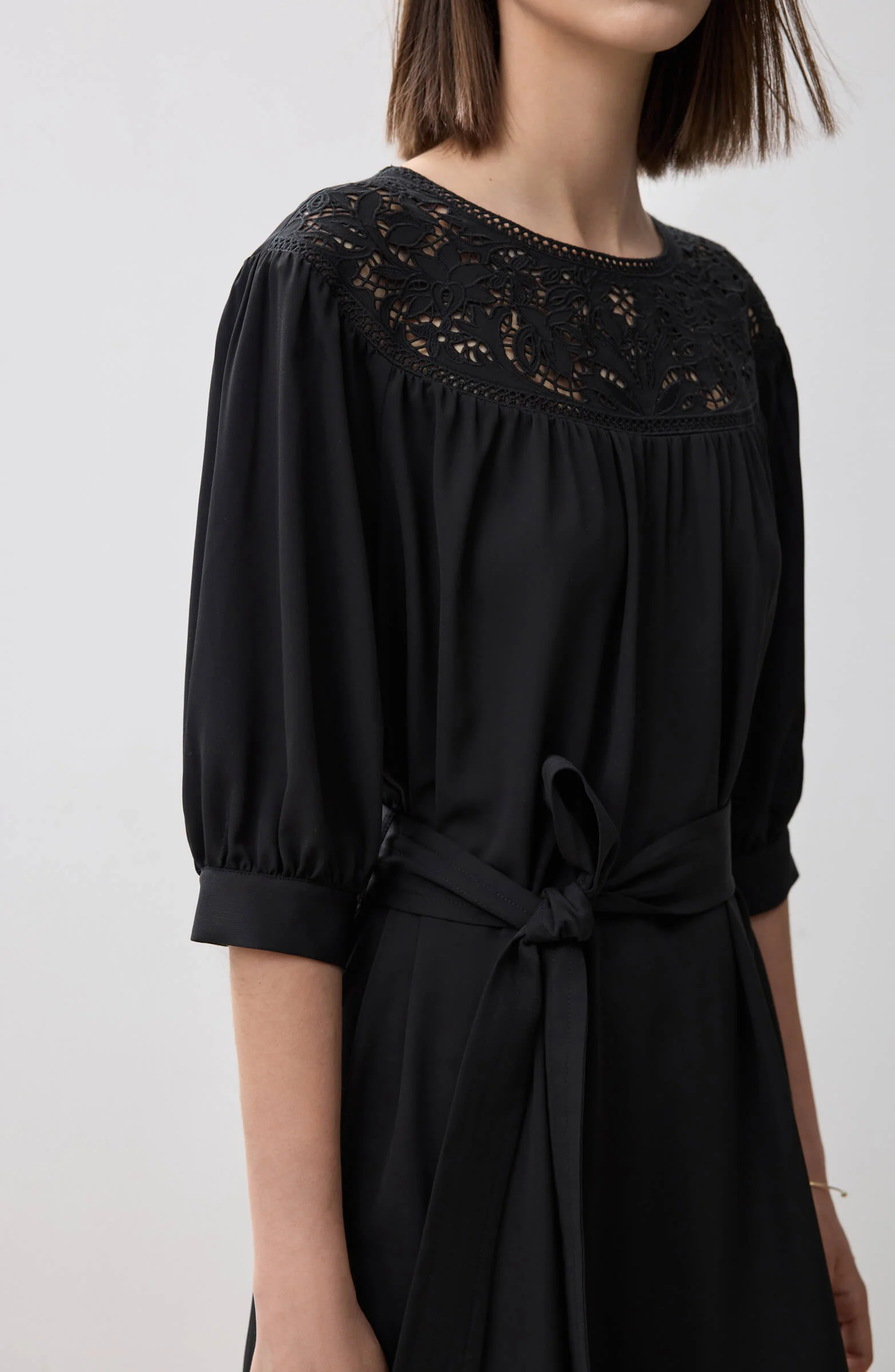 LILY Elegant Lace Comfortable Dress - Image 6
